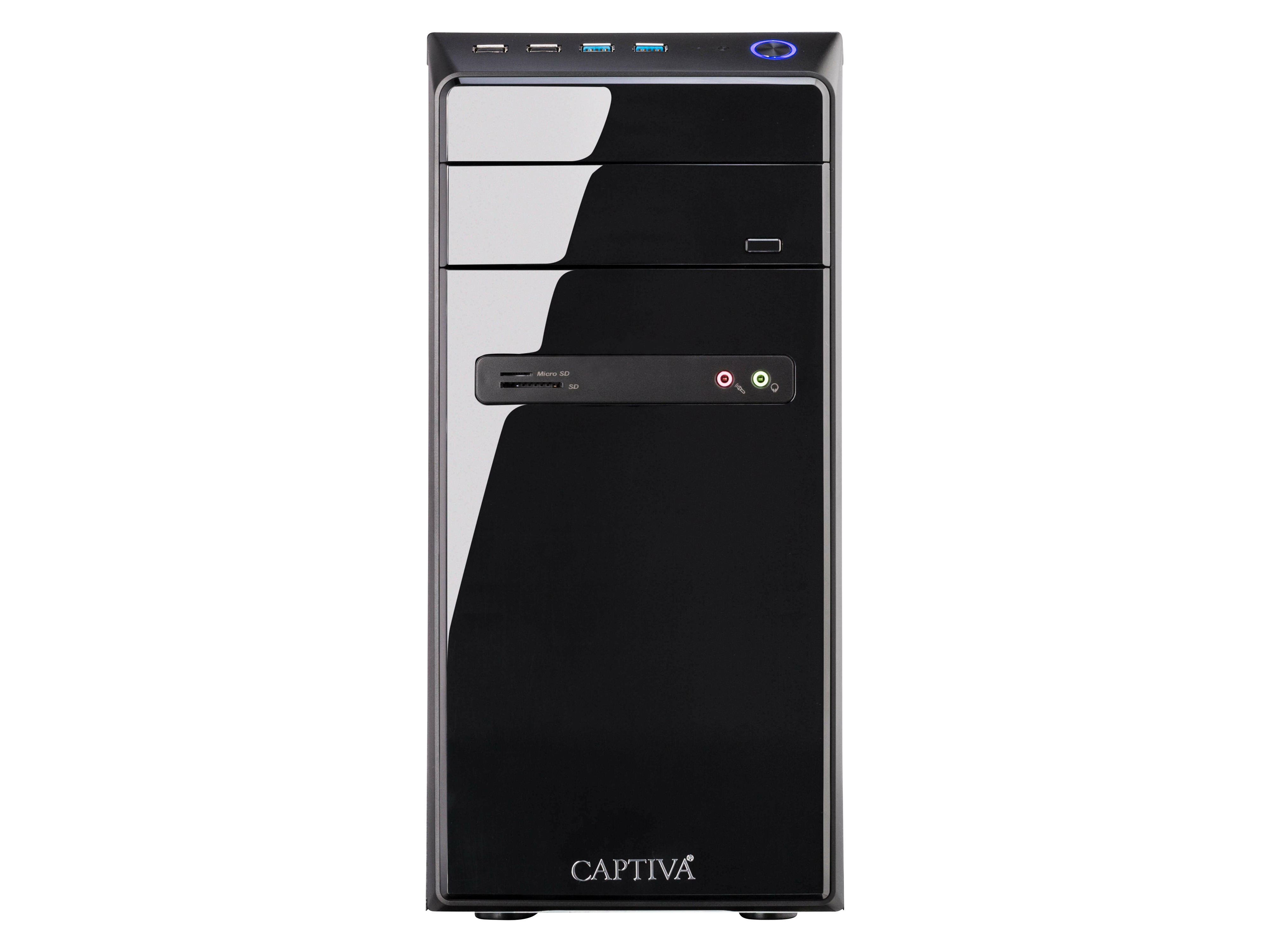 CAPTIVA Desktop-PC Power Starter I89-475 Intel® Core™ i5-14400, 16 GB DDR4, 500 GB M.2 SSD NVME CAPTIVA Desktop-PC Power Starter I89-475 Intel® Core™ i5-14400, 16 GB DDR4, 500 GB M.2 SSD NVME