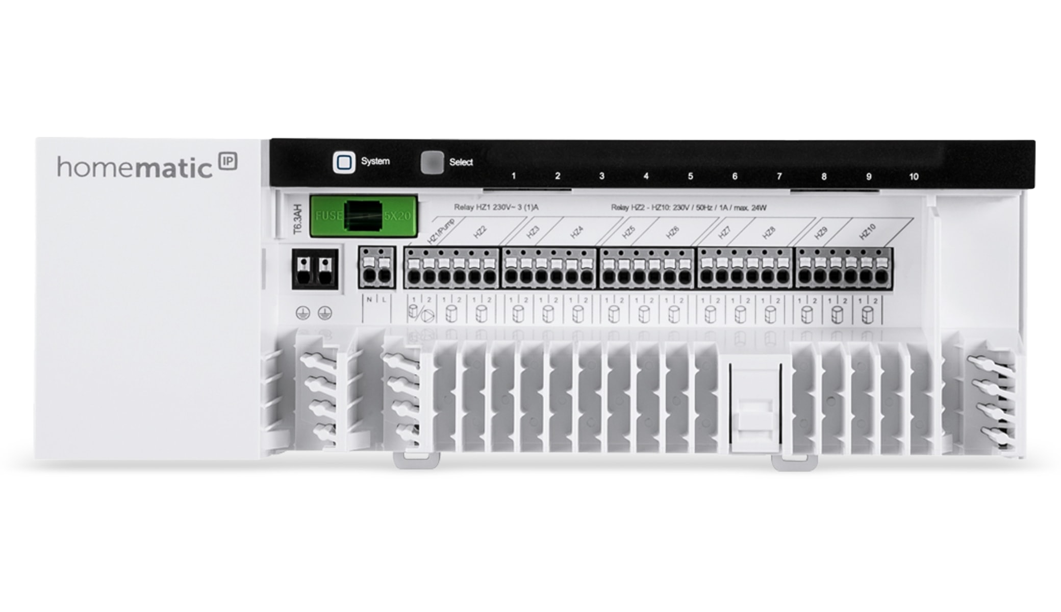 HOMEMATIC IP Smart Home 142981A0, Fußbodenheizungsaktor 10-fach, 230 V HOMEMATIC IP Smart Home 142981A0, Fußbodenheizungsaktor 10-fach, 230 V