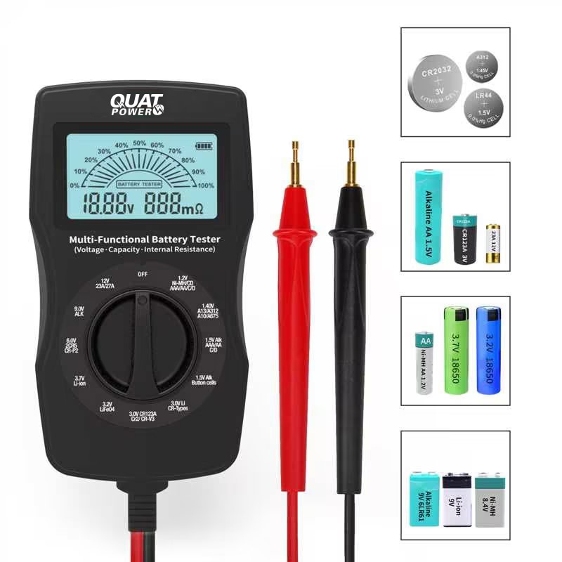 QUATPOWER Batterietester B3, inkl. Innenwiderstandsmessung QUATPOWER Batterietester B3, inkl. Innenwiderstandsmessung
