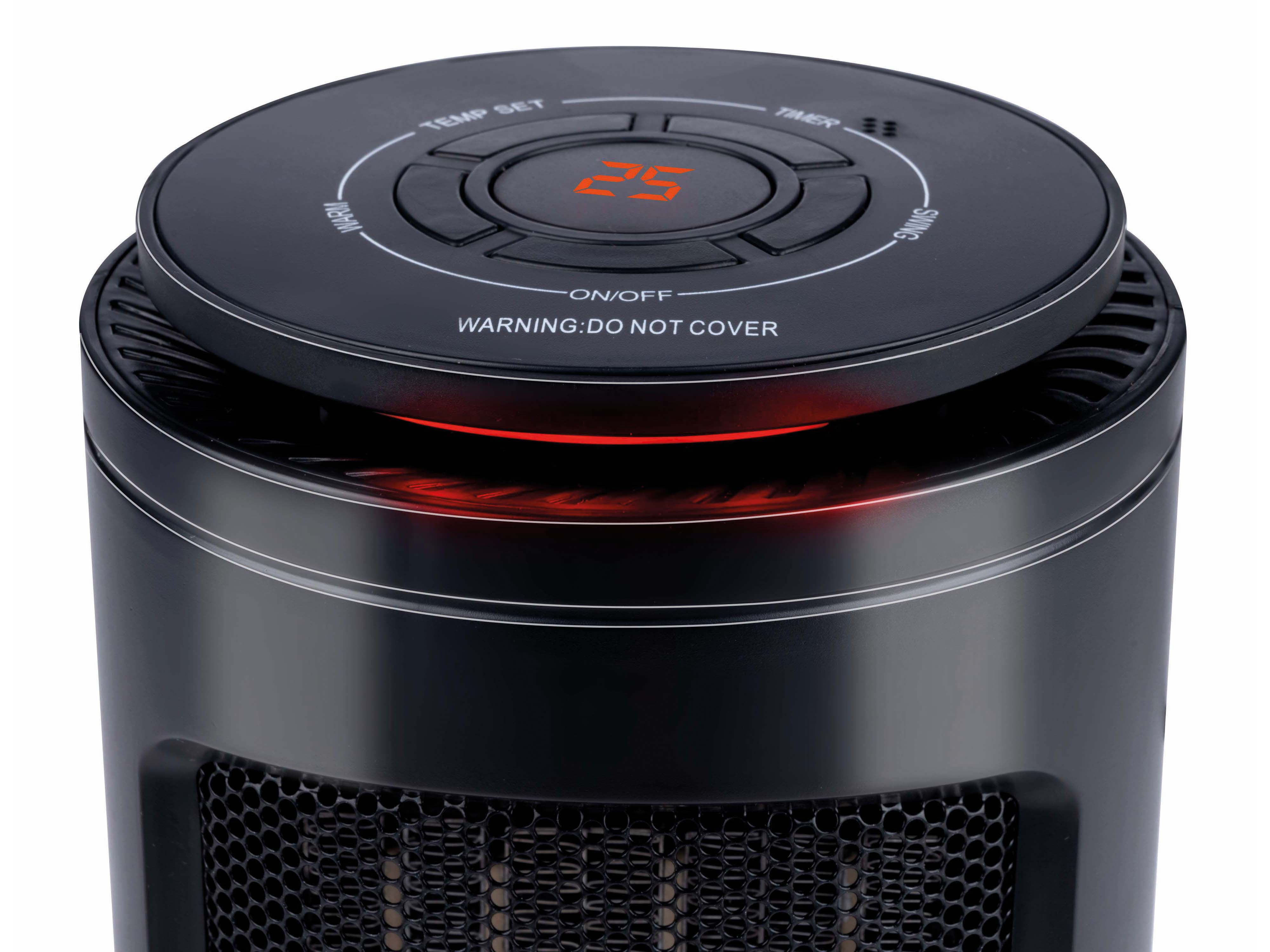 ALPINA Heizlüfter, 2in1, 1200 W, Heizen+Kühlen, schwarz ALPINA Heizlüfter, 2in1, 1200 W, Heizen+Kühlen, schwarz