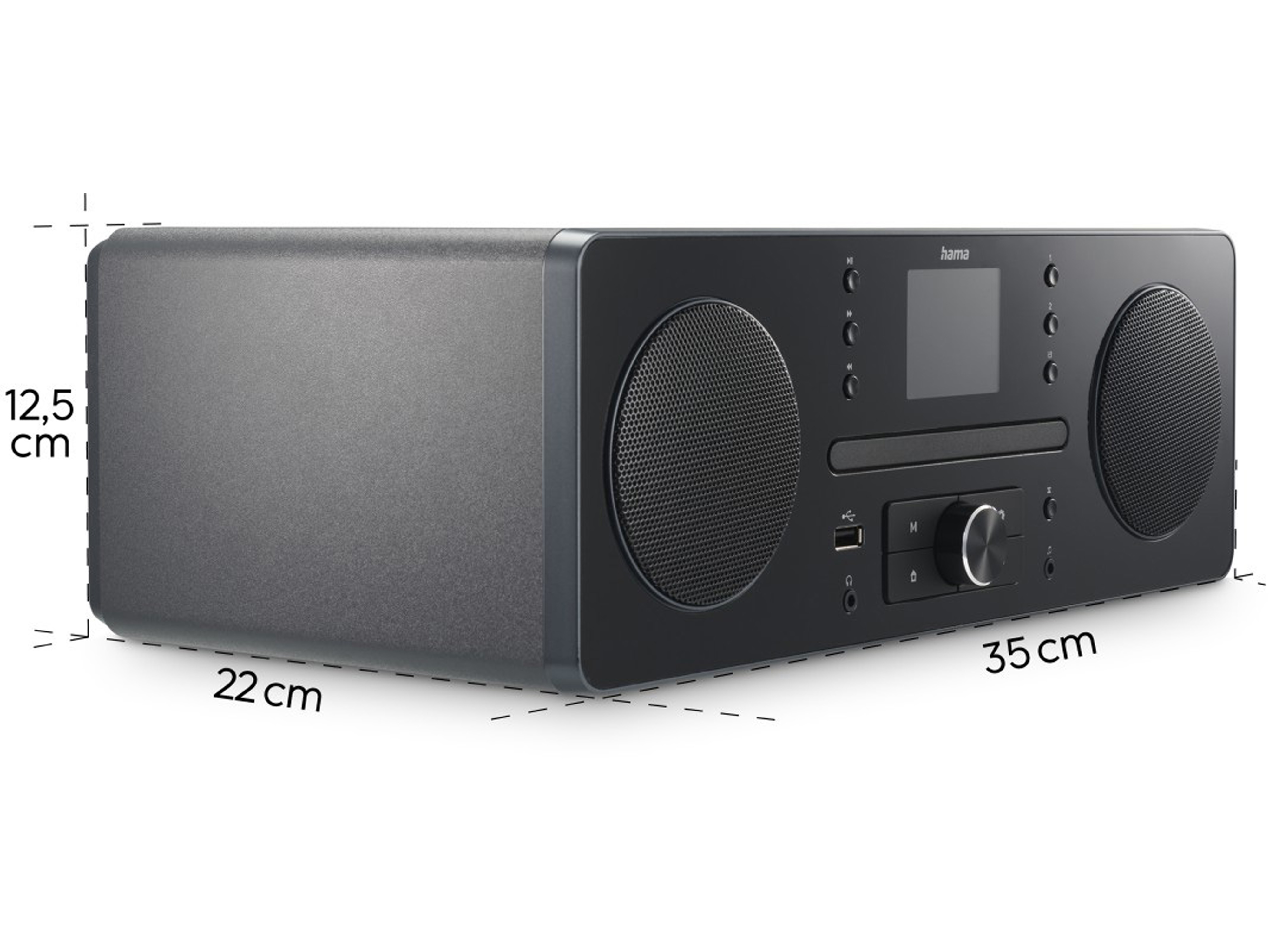 HAMA Digitalradio DIR1570CBT, DAB+/Internetradio/CD/Bluetooth HAMA Digitalradio DIR1570CBT, DAB+/Internetradio/CD/Bluetooth