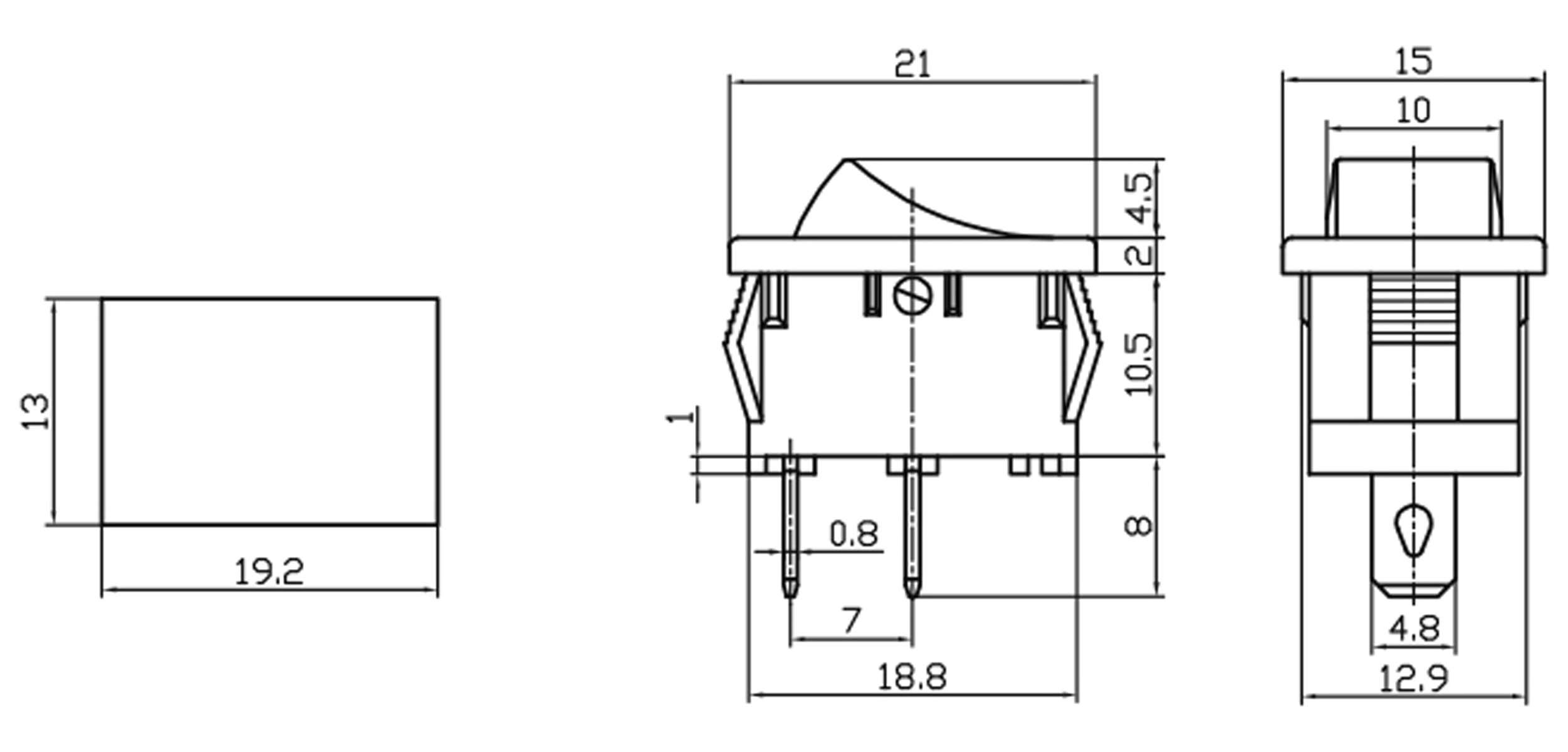 Wippenschalter MRS-101