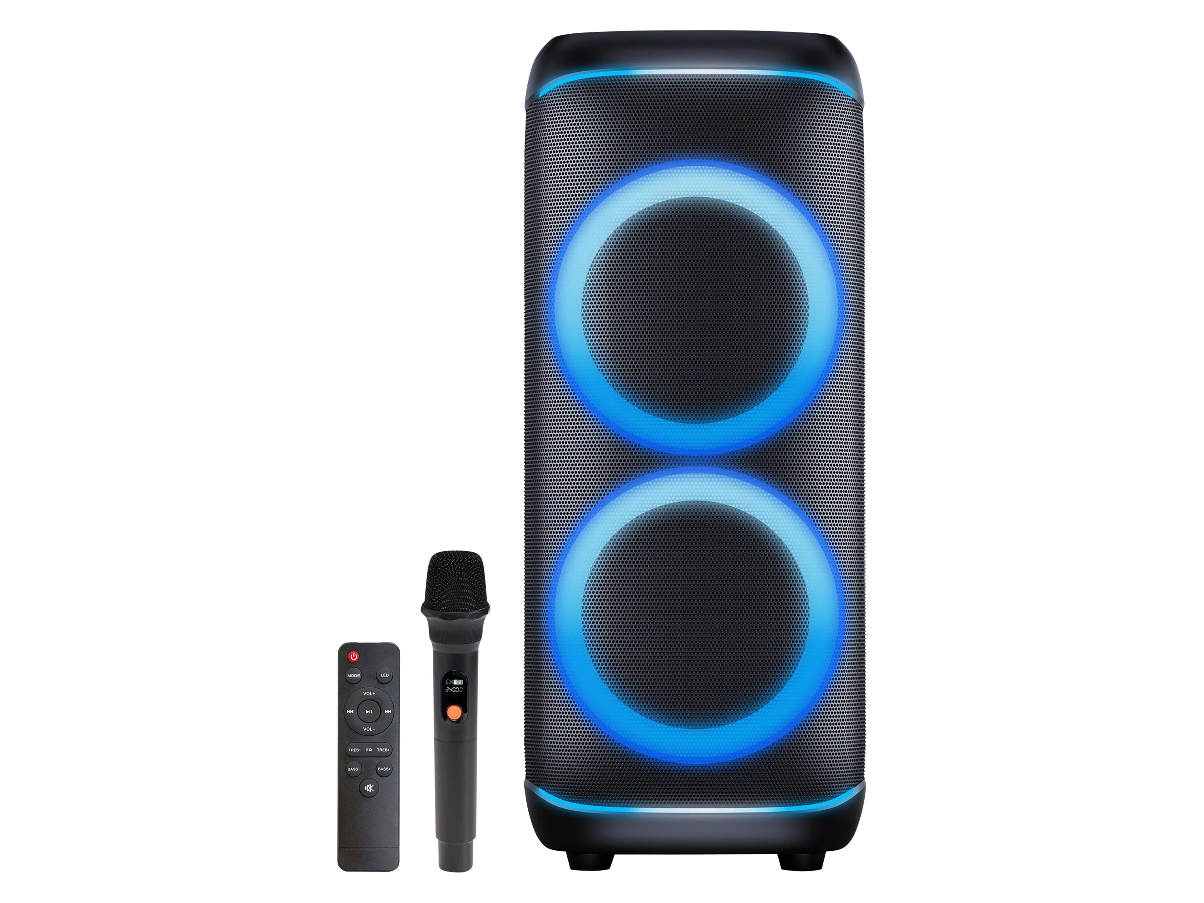 Bluetooth Lautsprecher DENVER BPS-470, 200 W, mit Licht-Animation