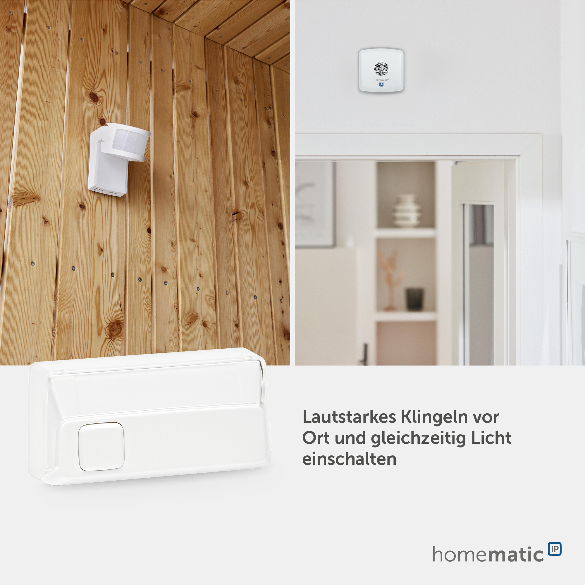 HOMEMATIC IP 150657A0, Klingeltaster HOMEMATIC IP 150657A0, Klingeltaster