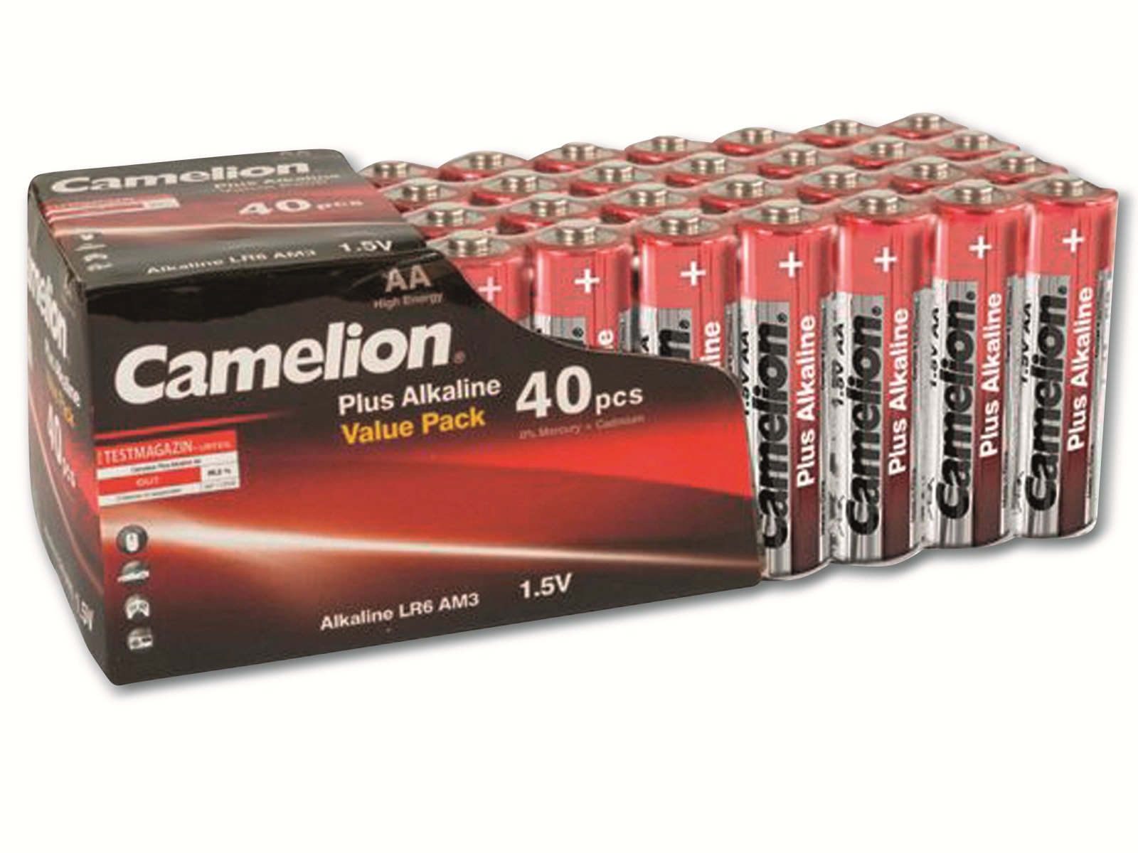CAMELION Mignon-Batterie-Set Plus Alkaline, 40 Stück CAMELION Mignon-Batterie-Set Plus Alkaline, 40 Stück