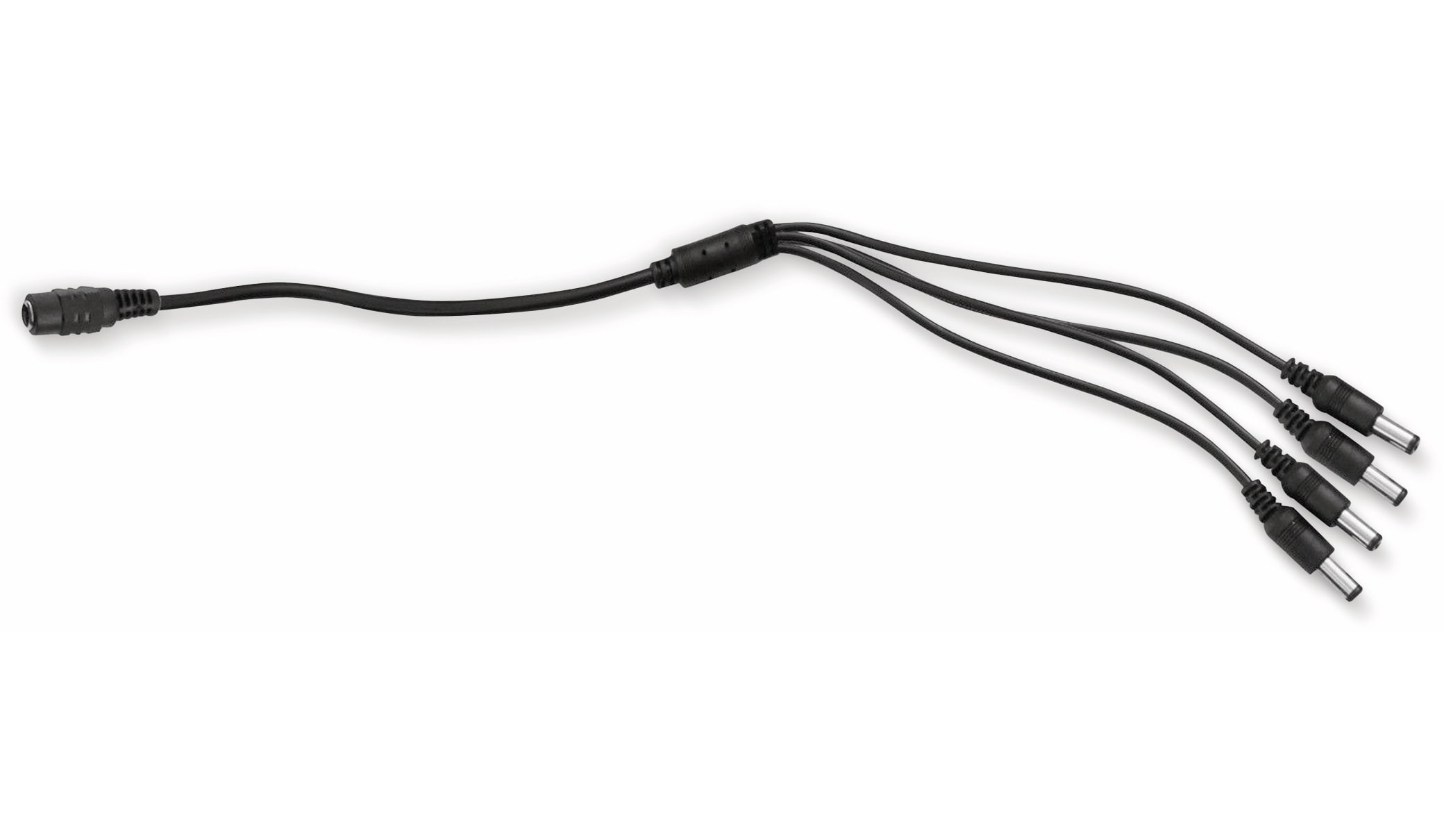 Stromversorgungs-Verteilerkabel, 4-fach, 12 V-, 0,35 m Stromversorgungs-Verteilerkabel, 4-fach, 12 V-, 0,35 m