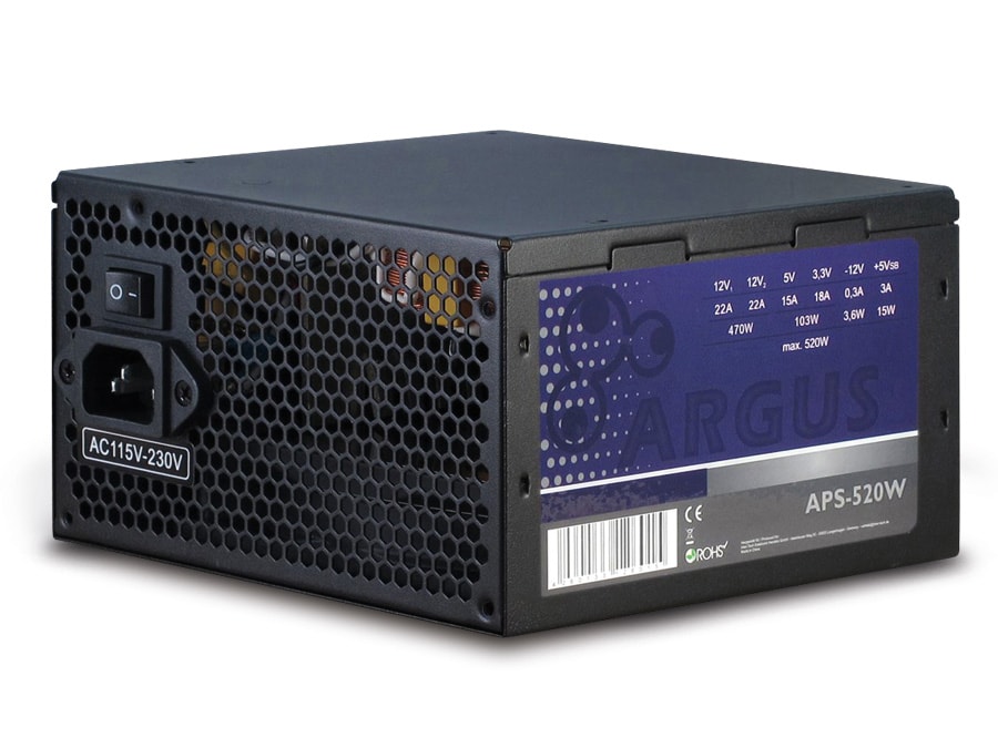 ARGUS ATX2.31 Computer-Schaltnetzteil APS-520W ARGUS ATX2.31 Computer-Schaltnetzteil APS-520W