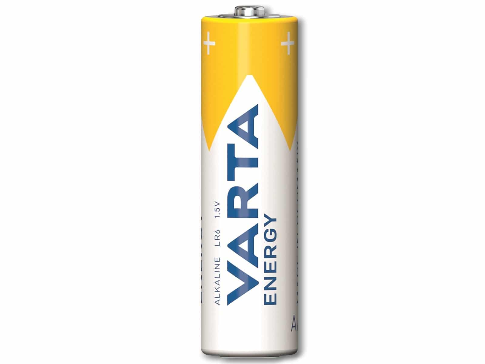 VARTA Batterie Alkaline, Mignon, AA, LR06, 1.5V, Energy, 30 Stück VARTA Batterie Alkaline, Mignon, AA, LR06, 1.5V, Energy, 30 Stück