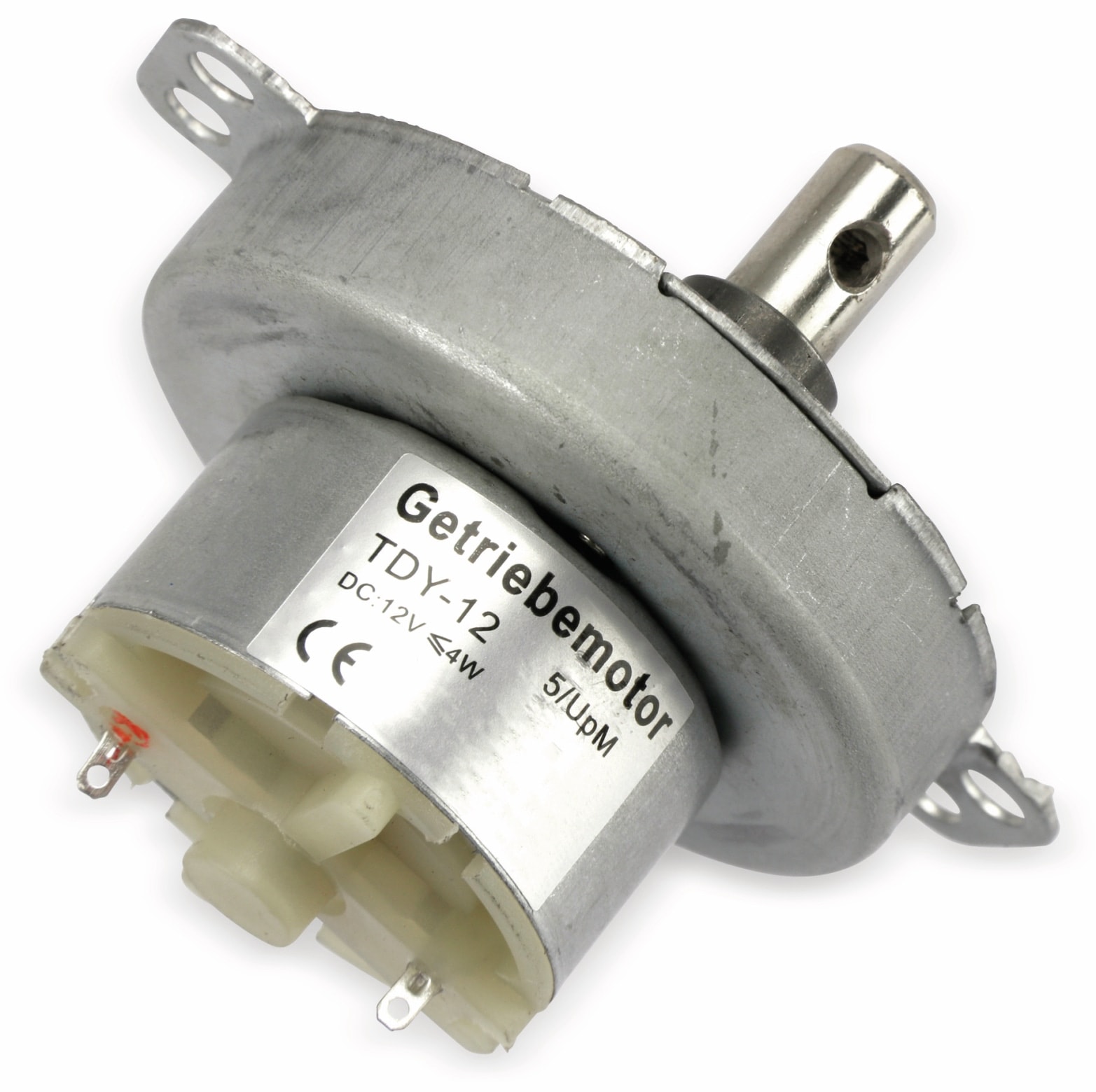 Gleichstrom-Getriebemotor TDY-12, 12 V-, 0,18 A, 5 U/min Gleichstrom-Getriebemotor TDY-12, 12 V-, 0,18 A, 5 U/min
