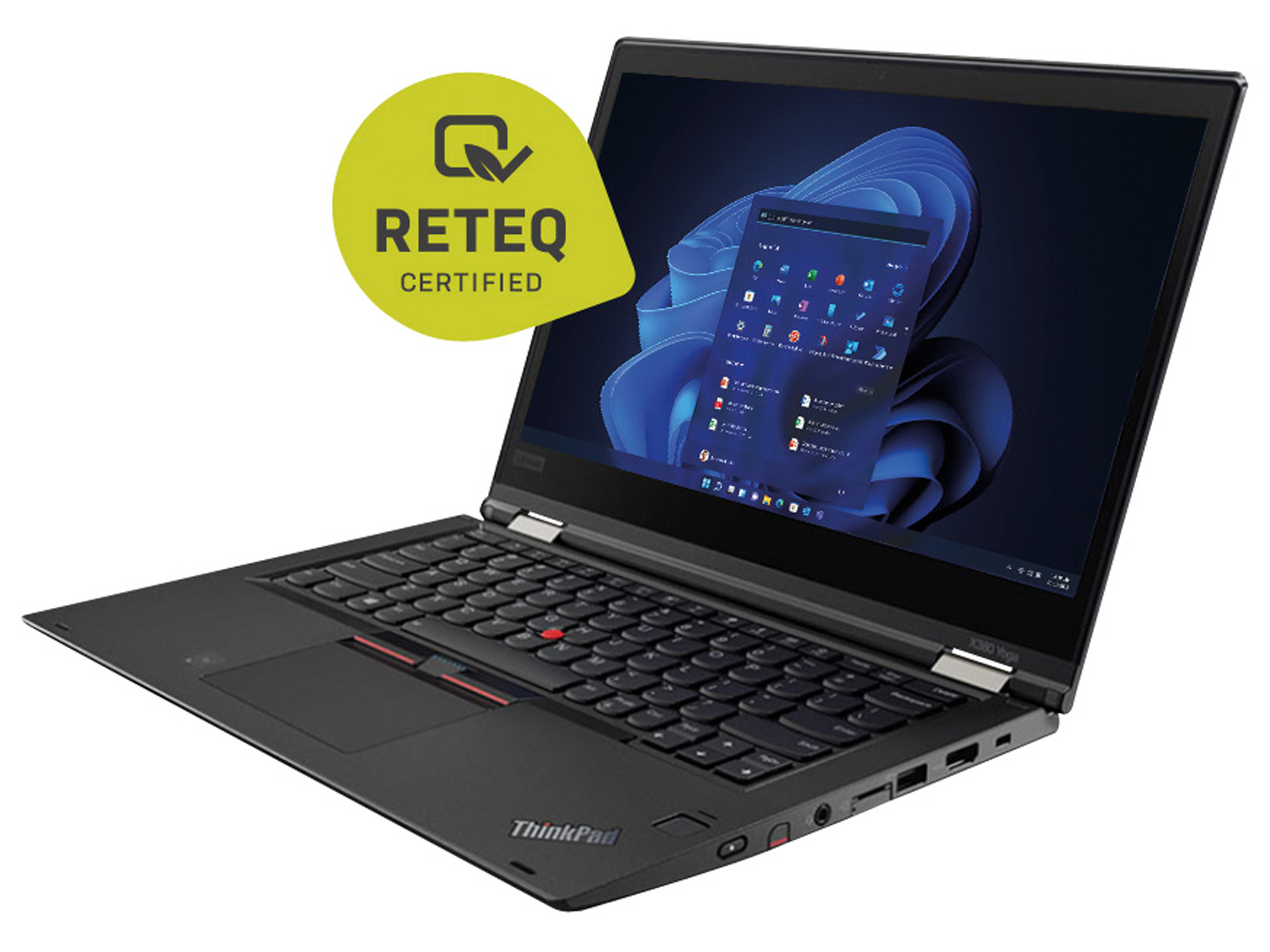 LENOVO Notebook Thinkpad X380 Yoga, 33,8 cm (13,3"), i5, 8GB, 256GB, Win11Pro, Refurbished LENOVO Notebook Thinkpad X380 Yoga, 33,8 cm (13,3"), i5, 8GB, 256GB, Win11Pro, Refurbished