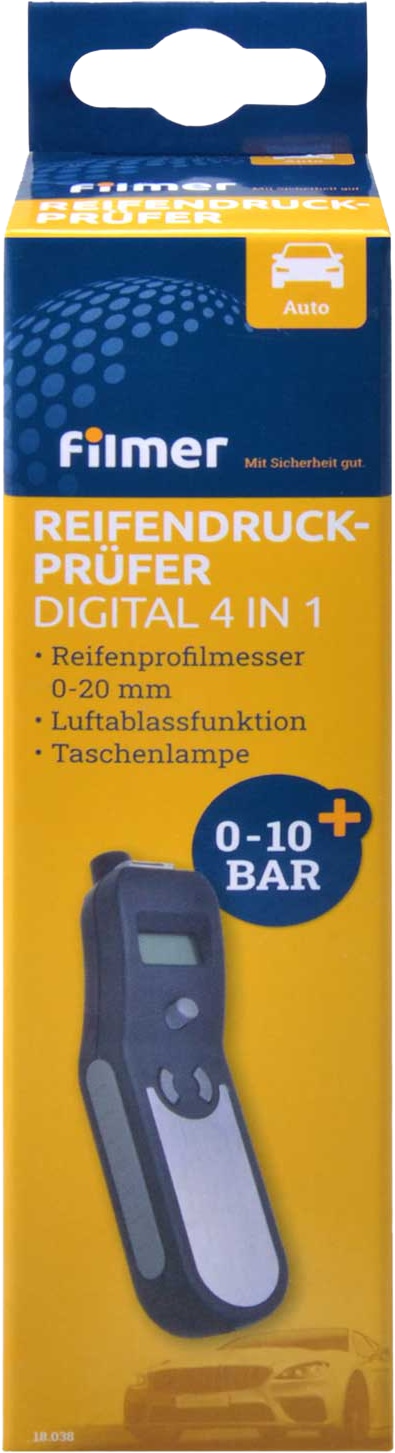 FILMER Reifenluftdruckprüfer, 18038 FILMER Reifenluftdruckprüfer, 18038