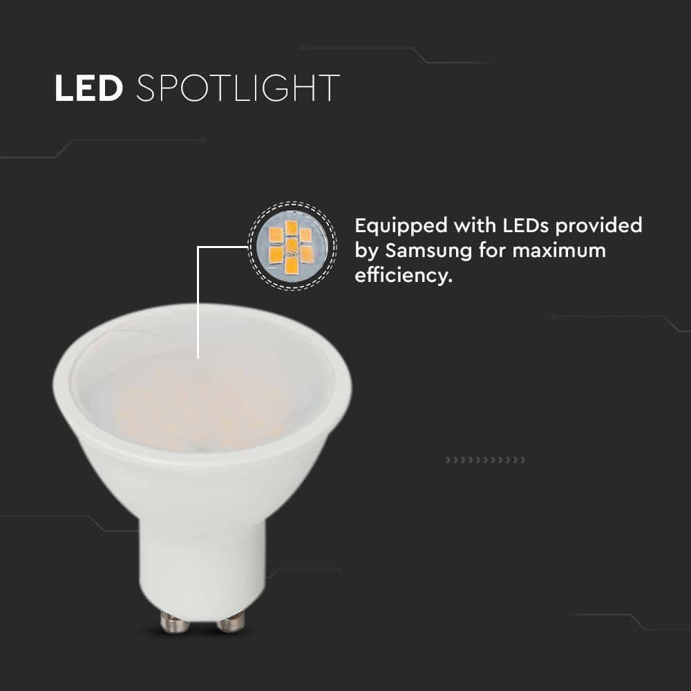 V-TAC LED-Lampe VT-21878, EEK: F, 10W, 1000lm, 3000k, GU10, 100° V-TAC LED-Lampe VT-21878, EEK: F, 10W, 1000lm, 3000k, GU10, 100°
