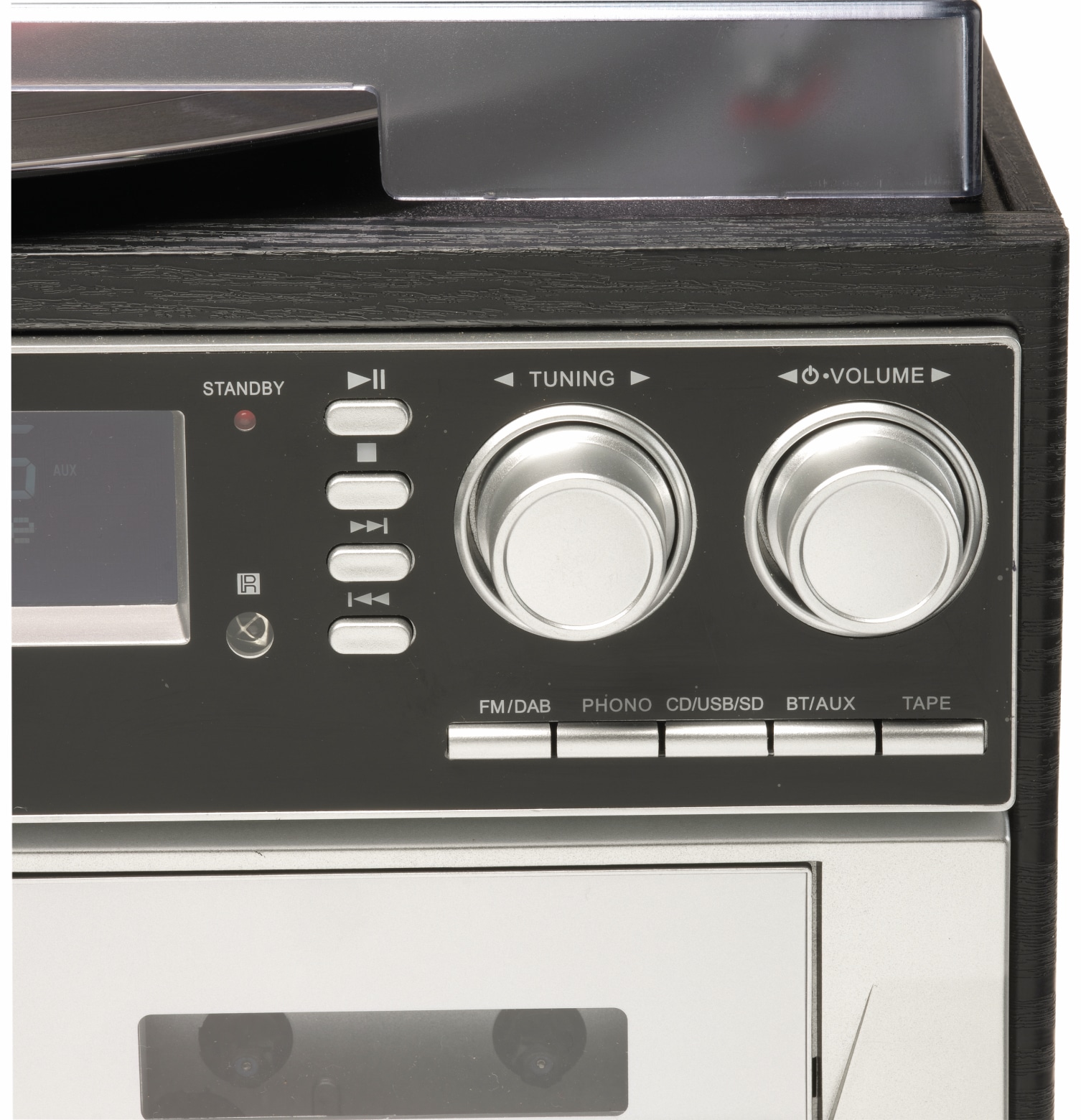 DENVER Stereoanlage MRD-166, DAB+/FM, CD-Player, Turntable, Dual Cassettendeck DENVER Stereoanlage MRD-166, DAB+/FM, CD-Player, Turntable, Dual Cassettendeck
