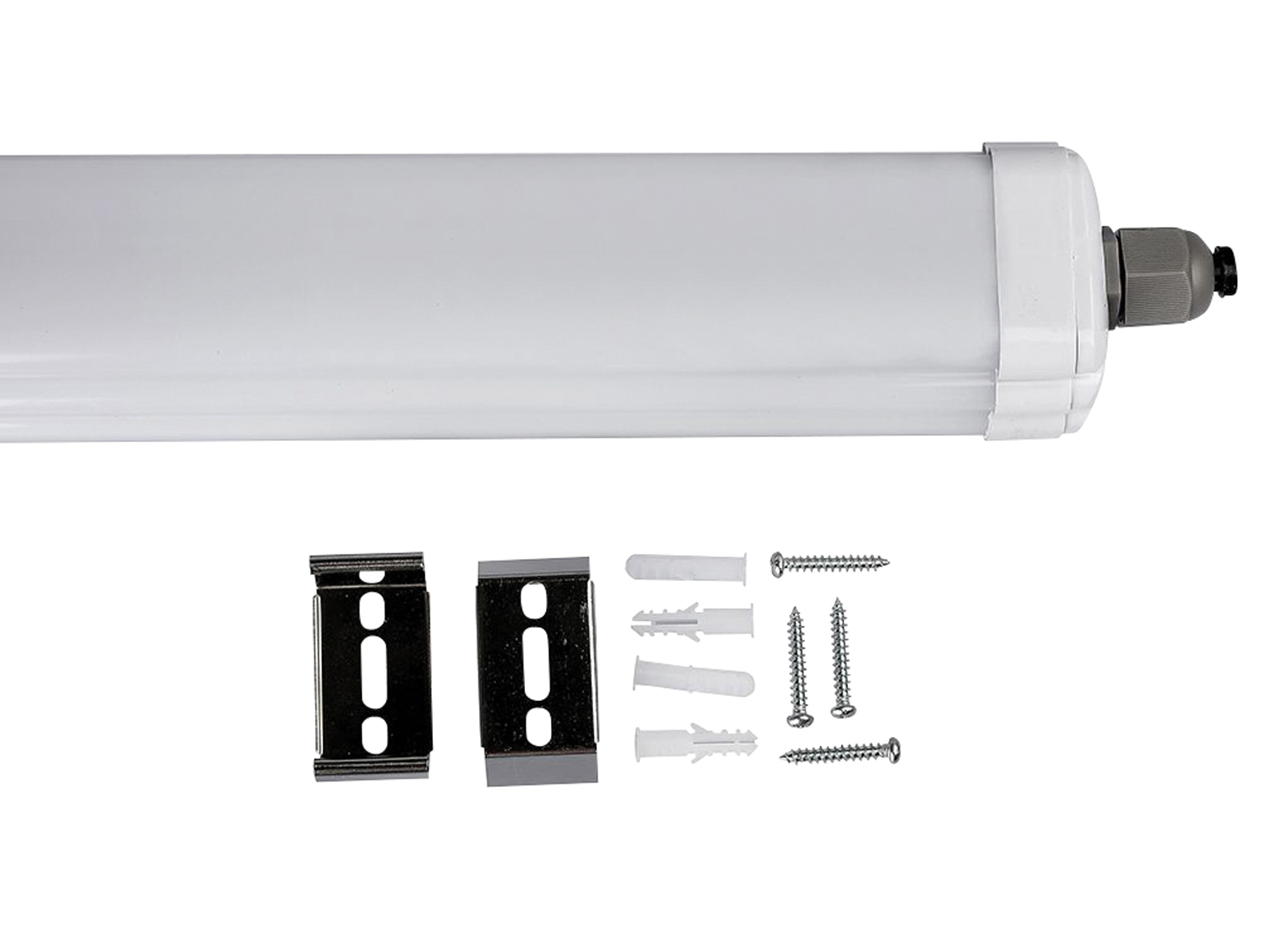 V-TAC LED-Feuchtraum-Wannenleuchte, EEK: E, 36W, 4320lm, 6500K, 1200mm V-TAC LED-Feuchtraum-Wannenleuchte, EEK: E, 36W, 4320lm, 6500K, 1200mm