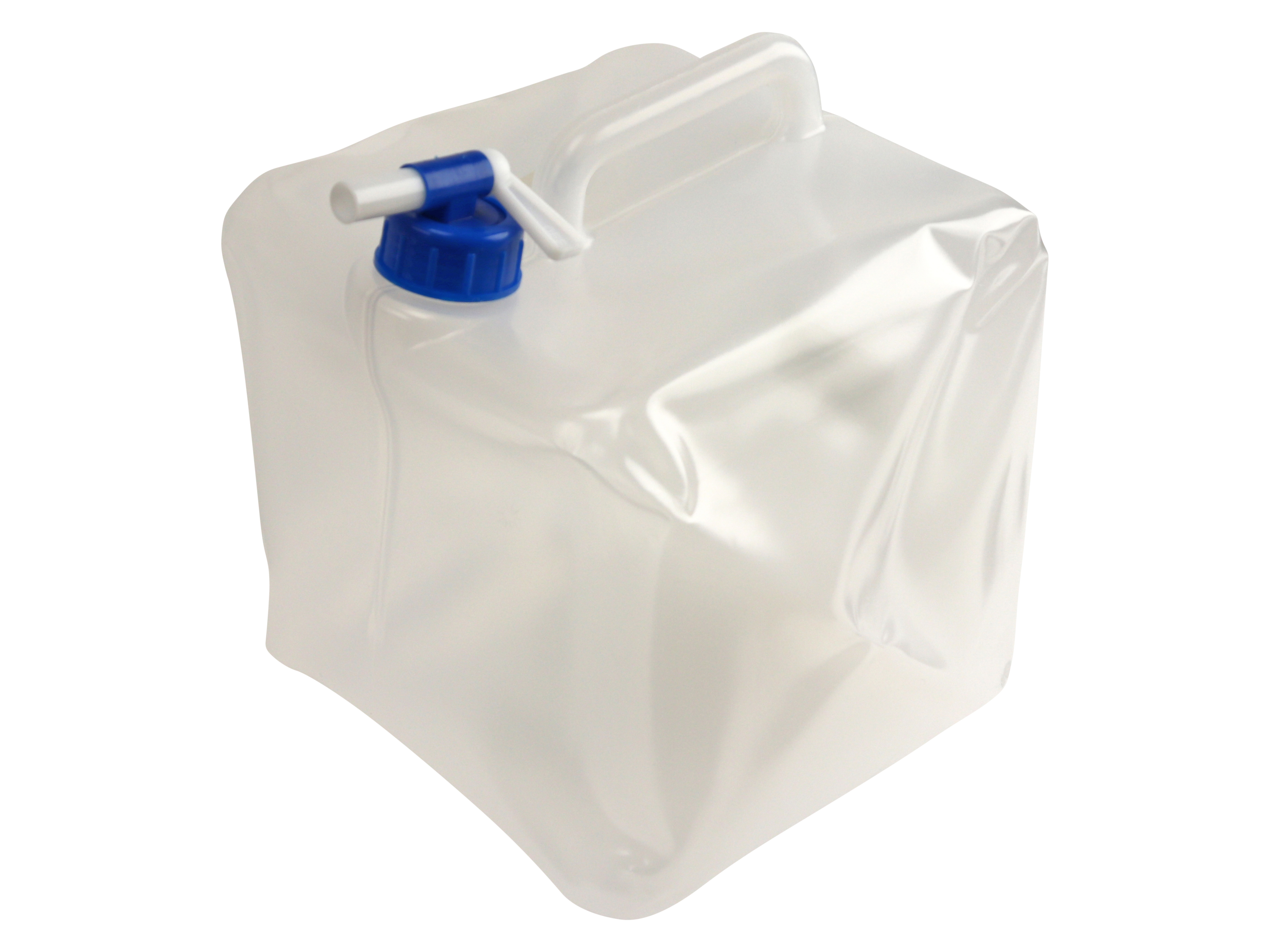 Wasserkanister, faltbar, 10 Liter, Lebensmittelecht, mit Hahn Wasserkanister, faltbar, 10 Liter, Lebensmittelecht, mit Hahn
