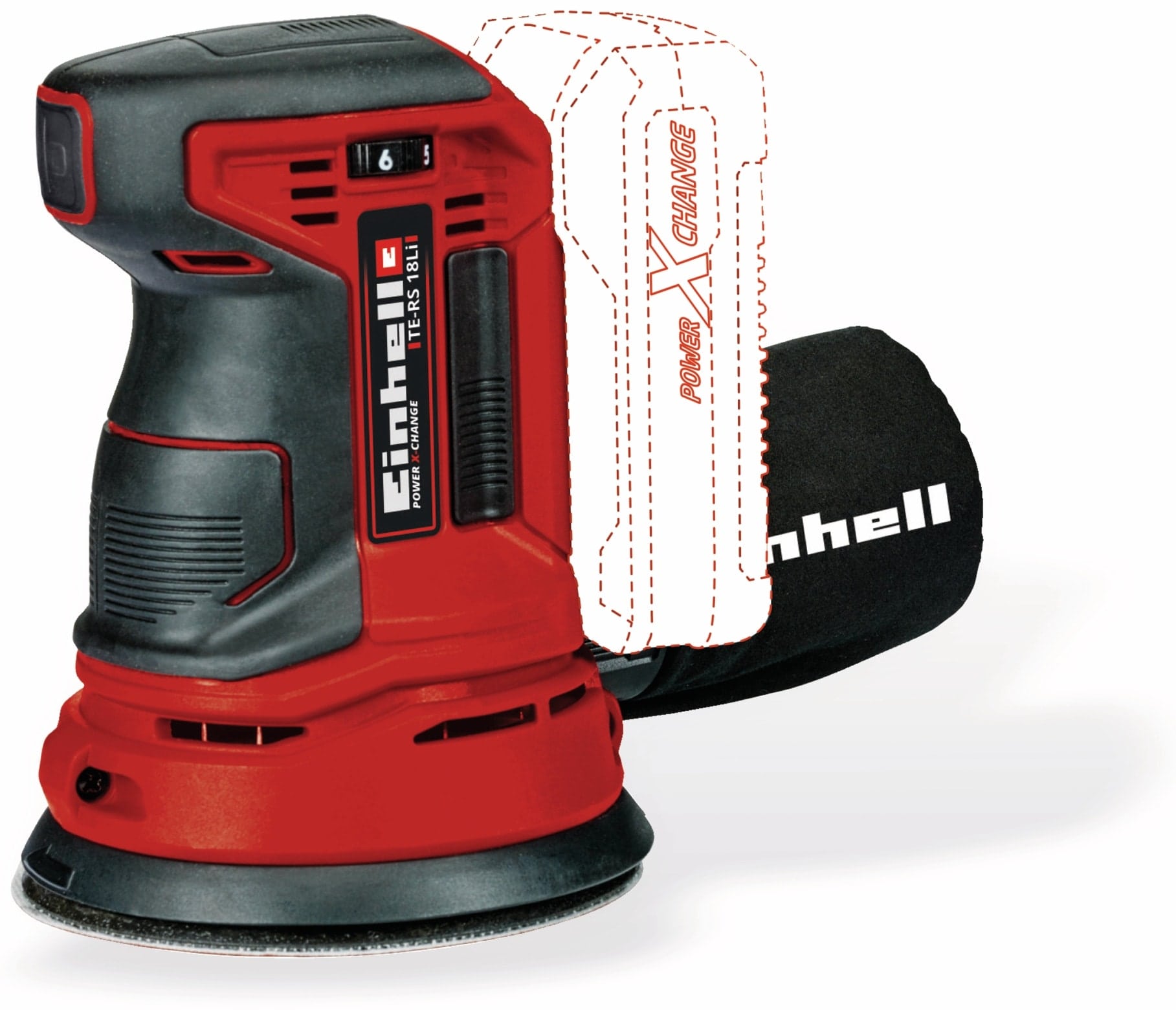 EINHELL Akku-Exzenterschleifer TE-RS 18 Li Kit (1x 4,0 Ah) EINHELL Akku-Exzenterschleifer TE-RS 18 Li Kit (1x 4,0 Ah)