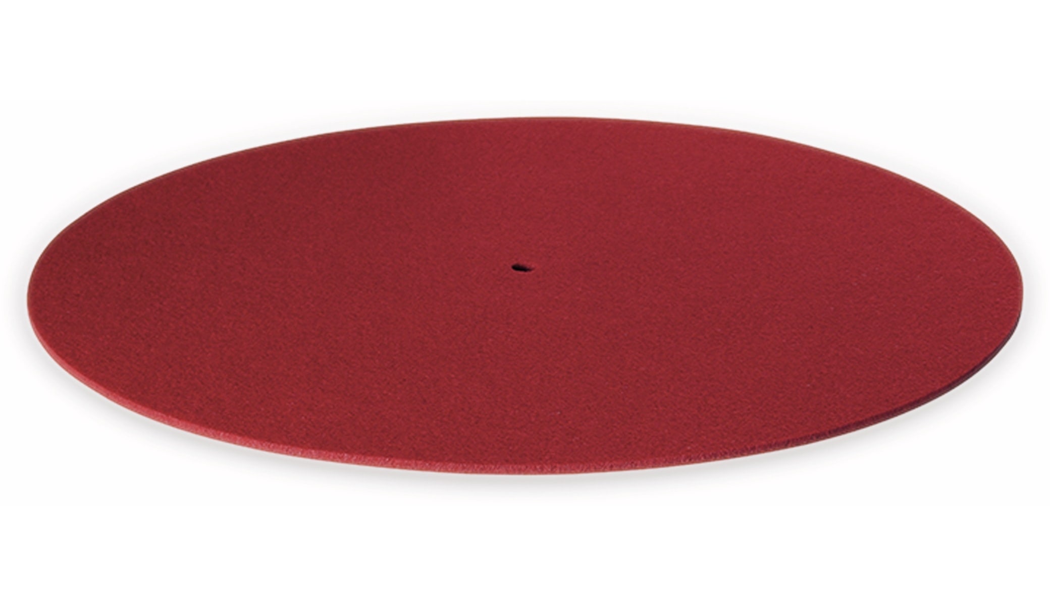 DYNAVOX Plattentellerauflage PM2, rot, Filz DYNAVOX Plattentellerauflage PM2, rot, Filz