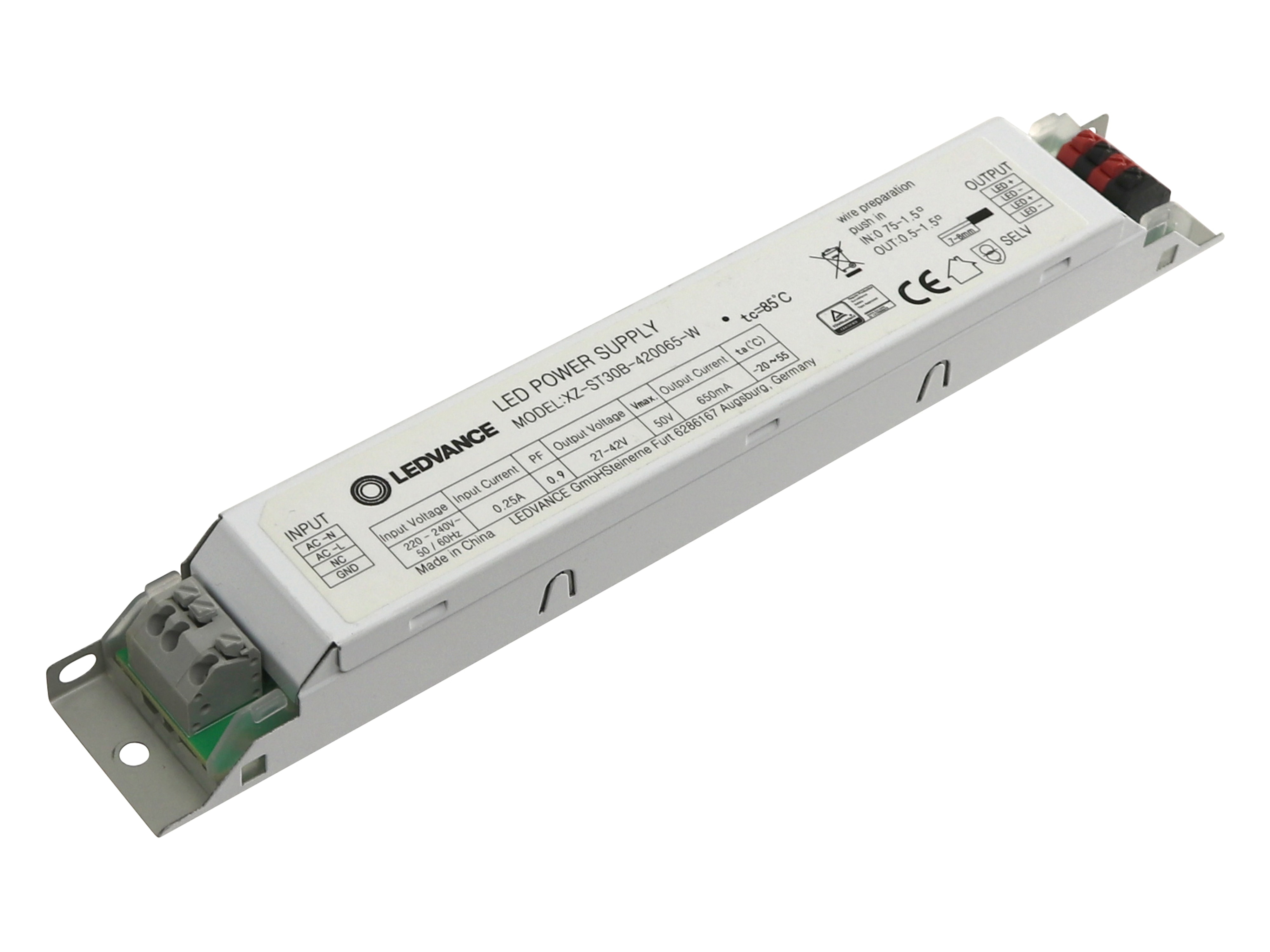 LEDVANCE LED-Schaltnetzteil XZ-ST30B-420065-W, 27 W LEDVANCE LED-Schaltnetzteil XZ-ST30B-420065-W, 27 W