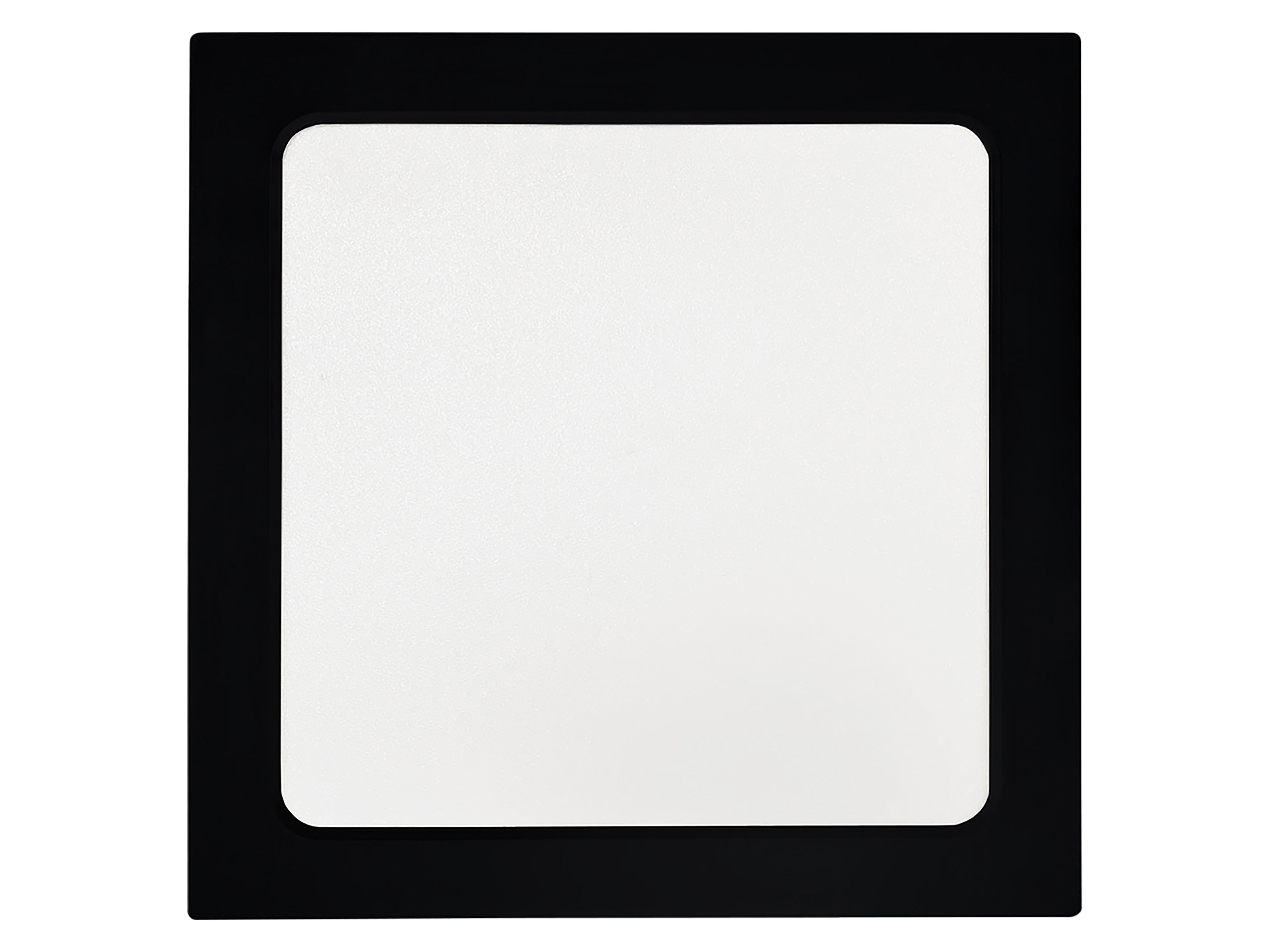 LUXULA LED-Deckenleuchte, 24W, EEK: F, 2400lm, CCT, IP44, quadrat, schwarz LUXULA LED-Deckenleuchte, 24W, EEK: F, 2400lm, CCT, IP44, quadrat, schwarz