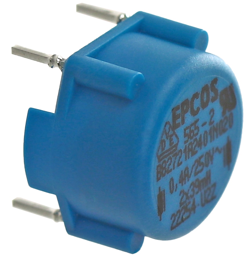 TDK Netzdrosseln, B82721A2401N020, 39mH, 0,4A, 250V TDK Netzdrosseln, B82721A2401N020, 39mH, 0,4A, 250V