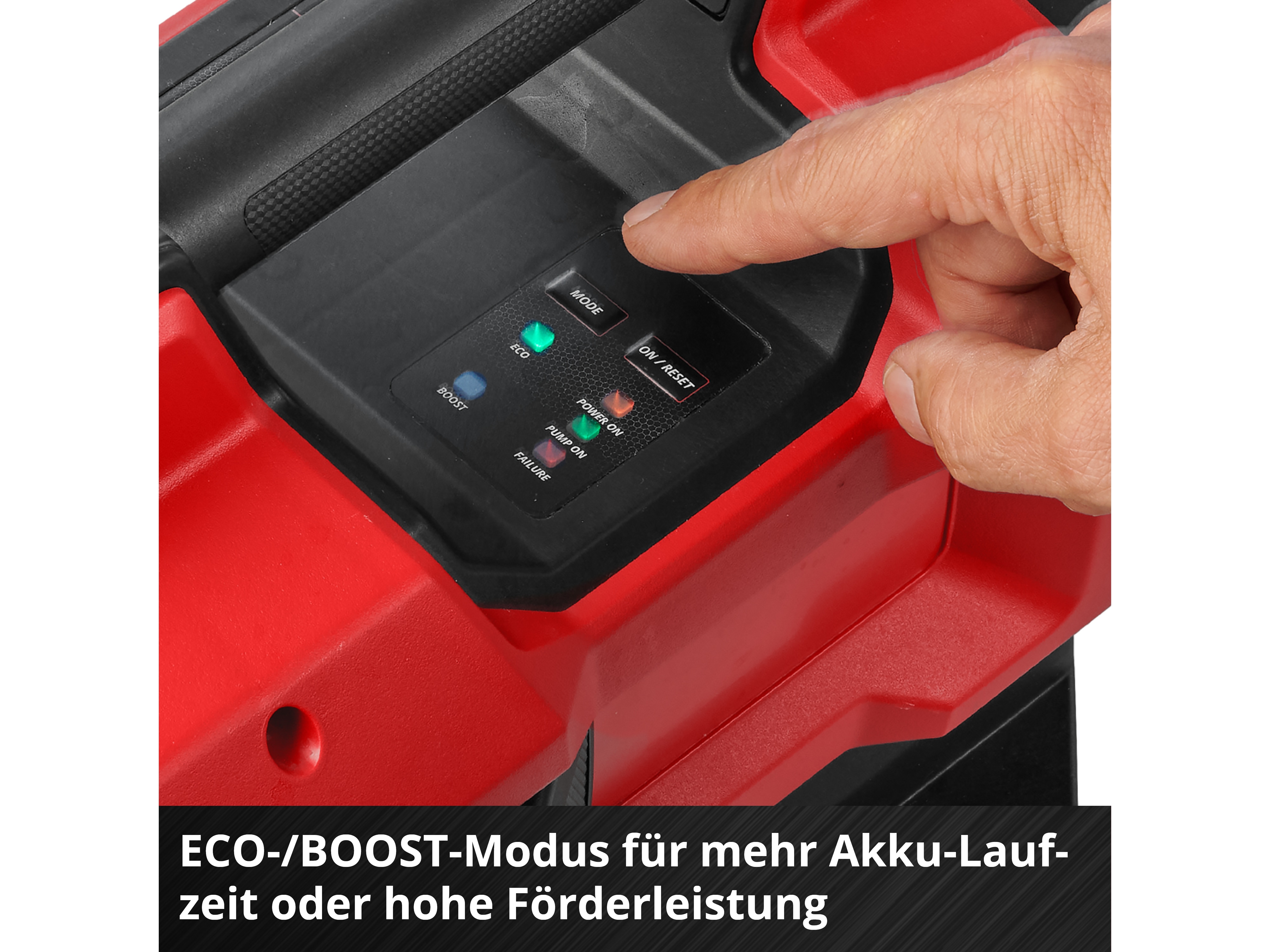 EINHELL Automatische Akku-Gartenpumpe AQUINNA 18/30 F LED AUTOMATIC, Solo EINHELL Automatische Akku-Gartenpumpe AQUINNA 18/30 F LED AUTOMATIC, 4180460, Solo