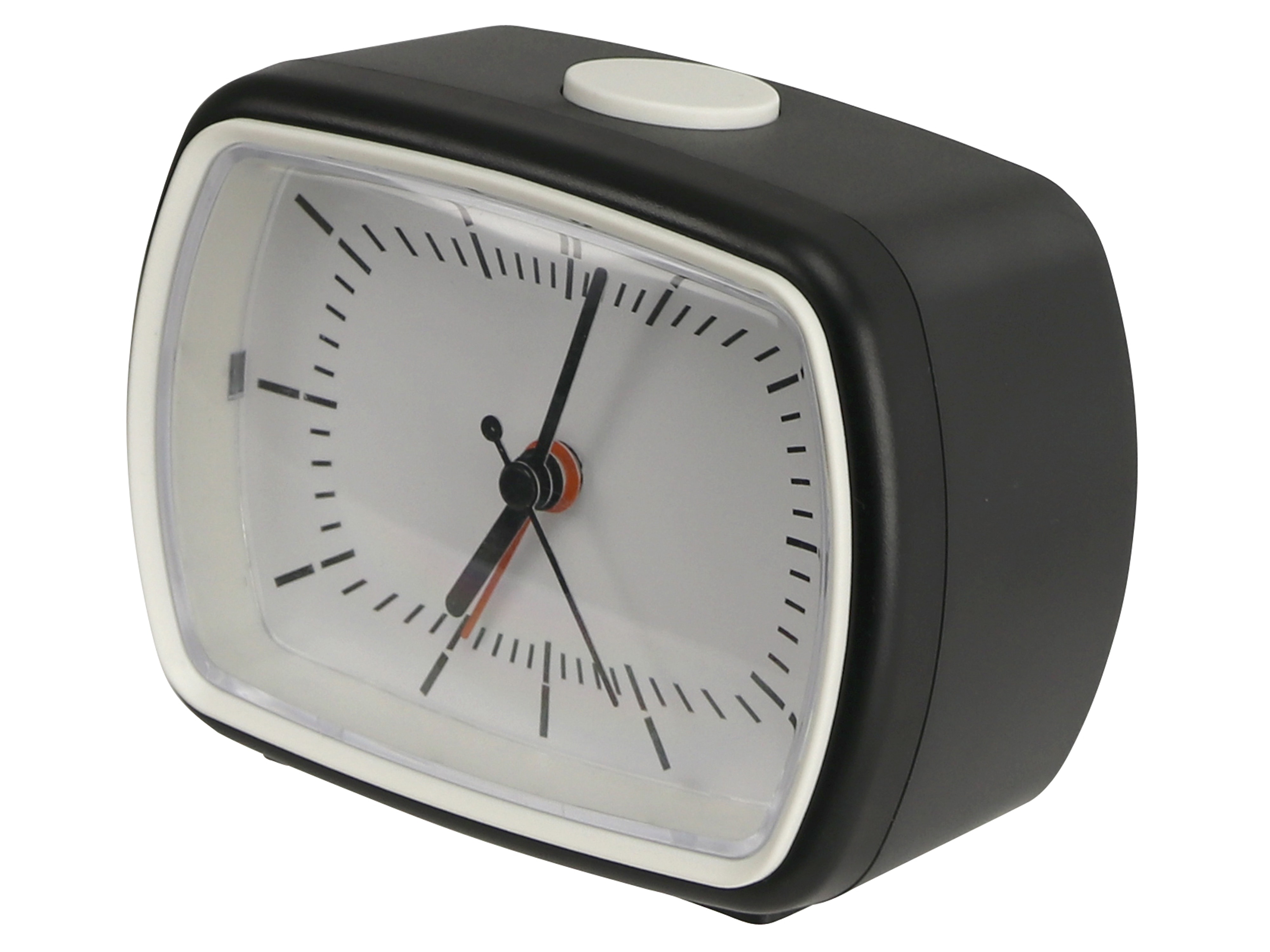 Quarzwecker, 823-02-2020-01, schwarz, B-Ware Quarzwecker, 823-02-2020-01, schwarz, B-Ware