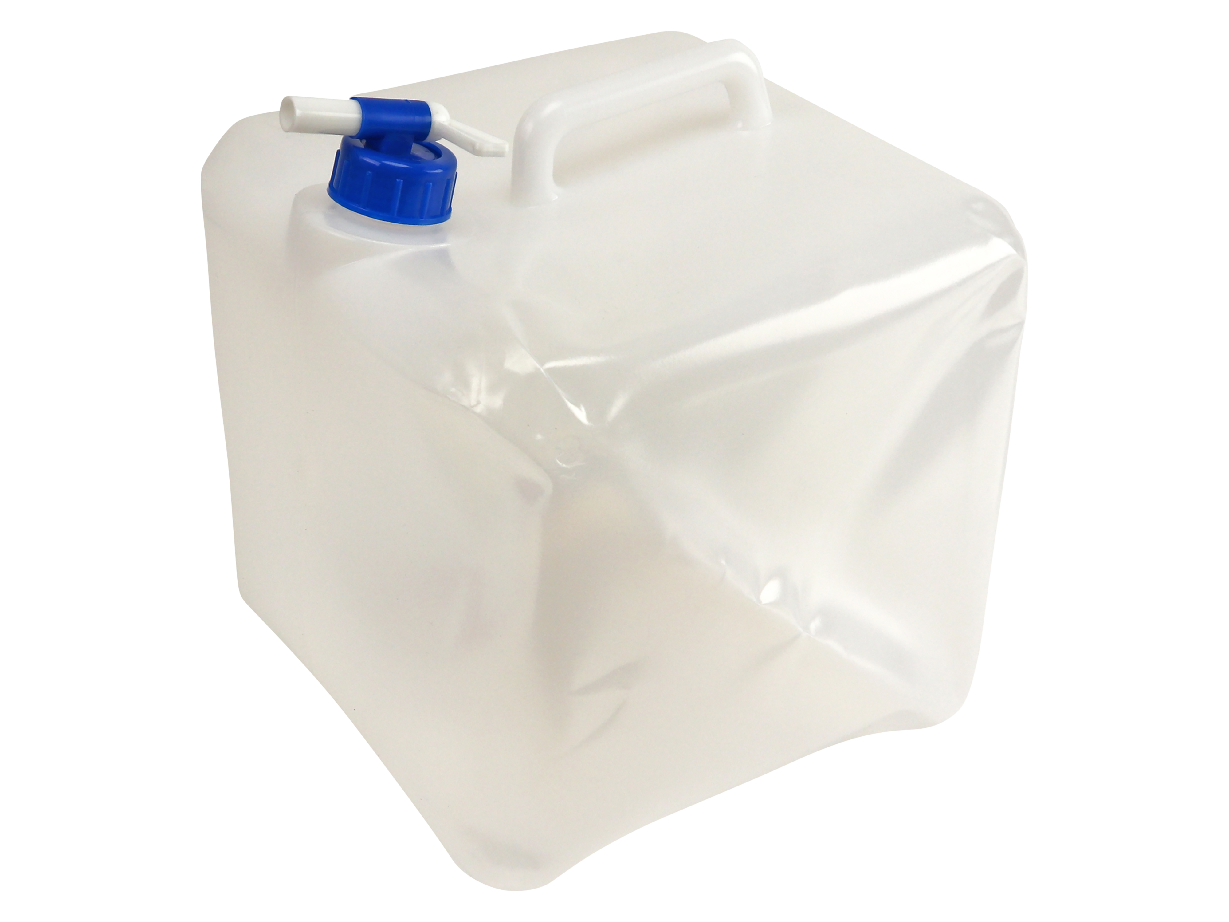 Wasserkanister, faltbar, 15 Liter, Lebensmittelecht, mit Hahn Wasserkanister, faltbar, 15 Liter, Lebensmittelecht, mit Hahn