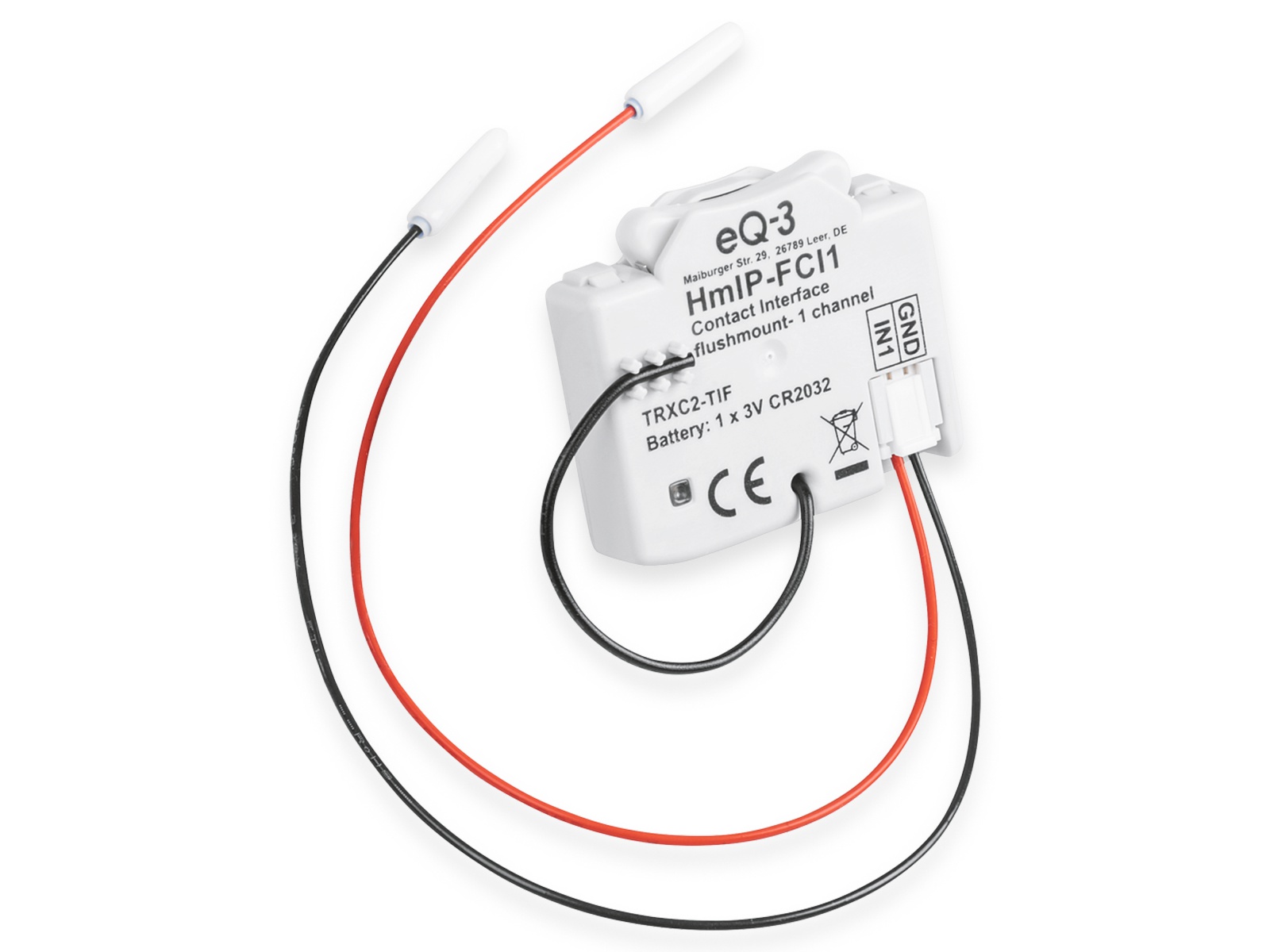 HOMEMATIC IP Smart Home 153489A0 Kontakt-Schnittstelle, Unterputz, 1-fach HOMEMATIC IP Smart Home 153489A0 Kontakt-Schnittstelle, Unterputz, 1-fach