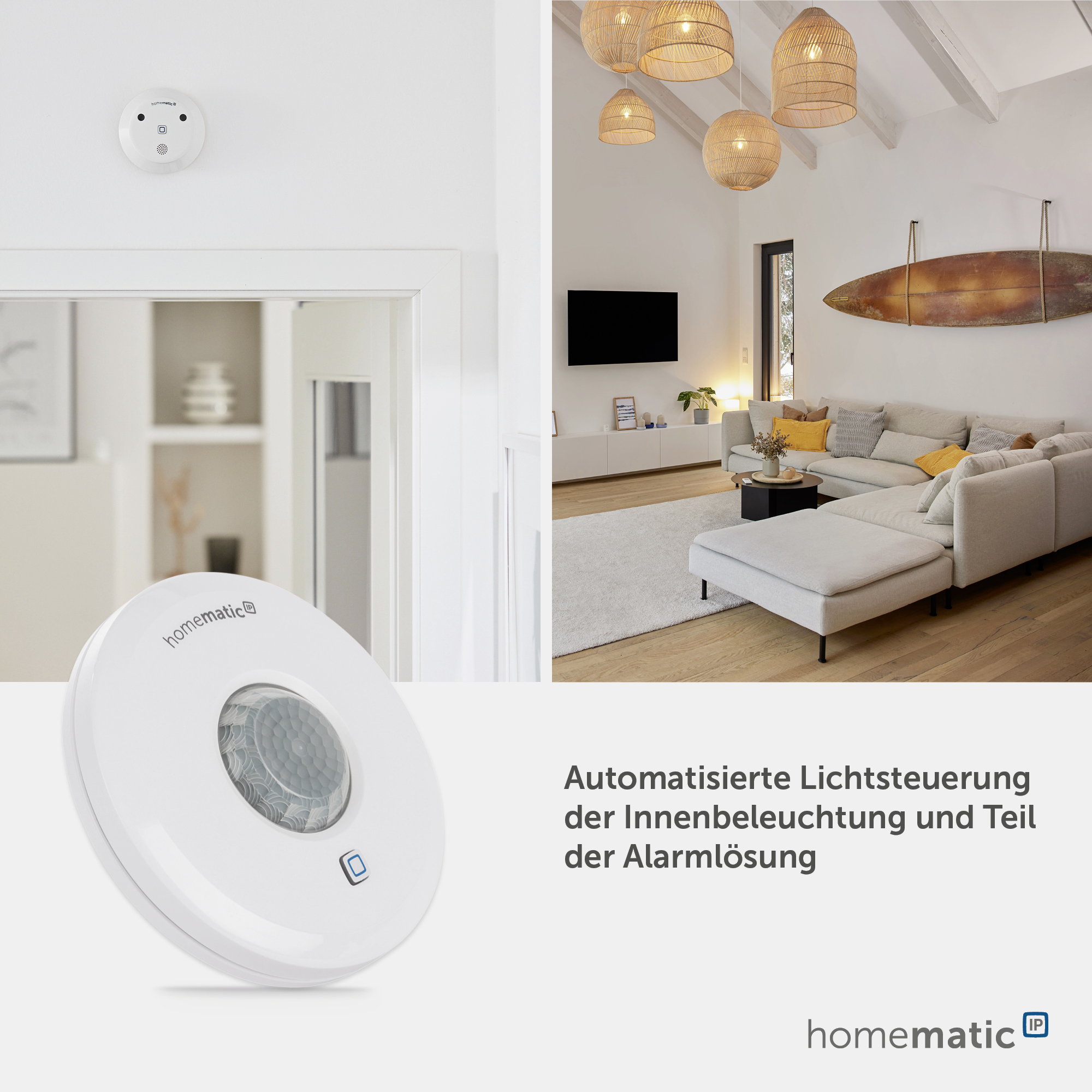 HOMEMATIC IP Smart Home 150587A0, Präsenzmelder für innen HOMEMATIC IP Smart Home 150587A0, Präsenzmelder für innen