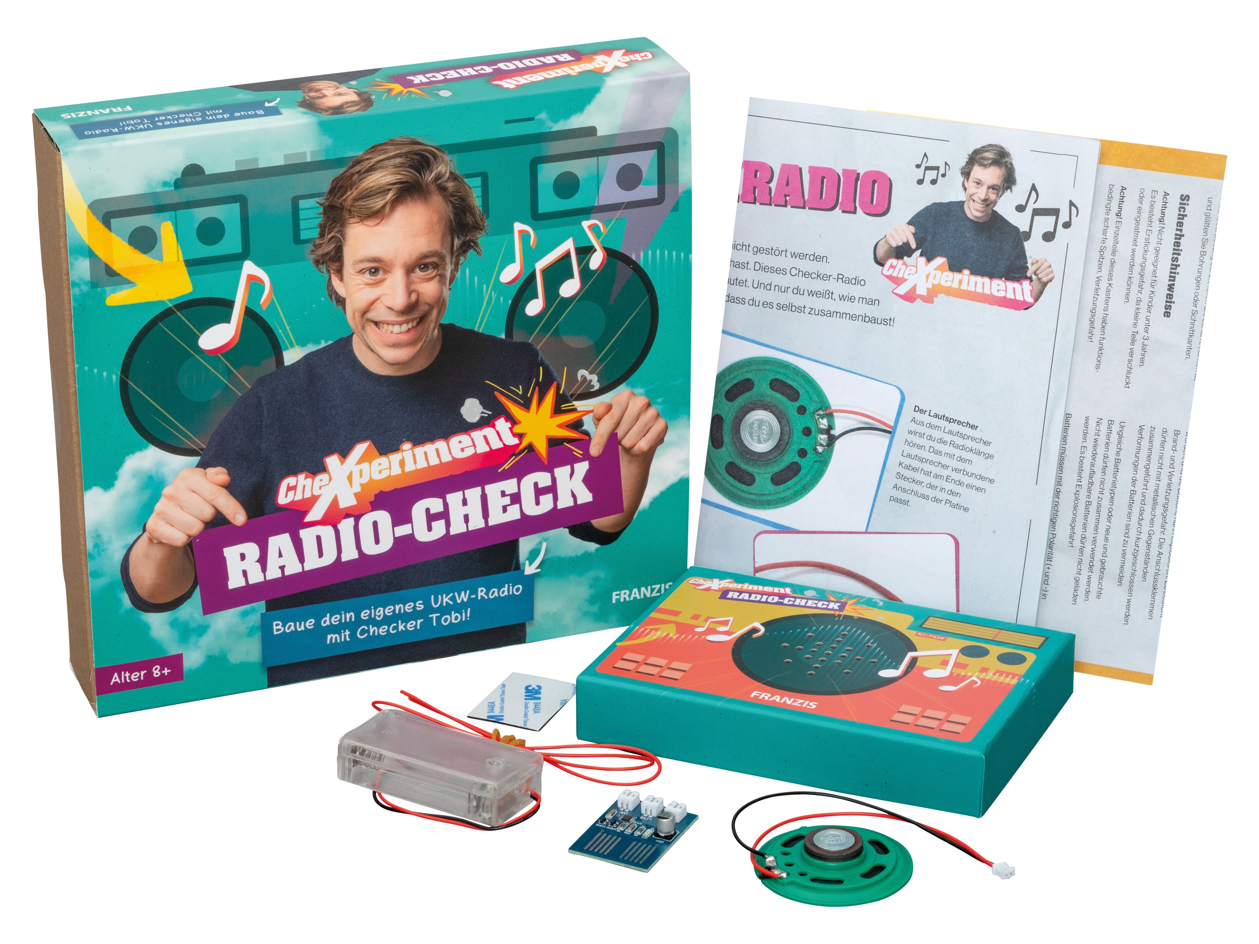 FRANZIS CheXperiment Radio-Check (Checker Tobi) 67228 FRANZIS CheXperiment Radio-Check (Checker Tobi) 67228
