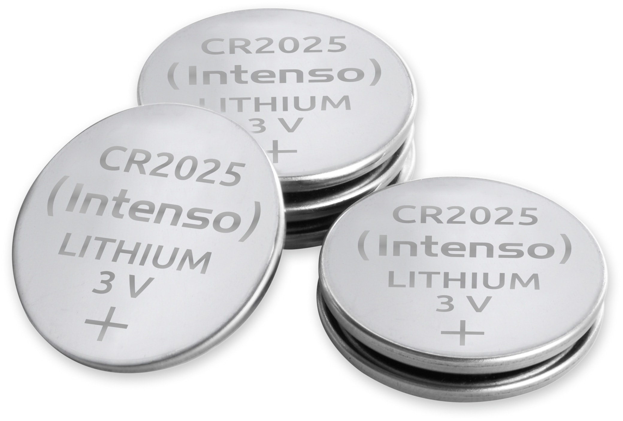 INTENSO Lithium-Knopfzelle CR2025, 6 Stück INTENSO Lithium-Knopfzelle CR2025, 6 Stück