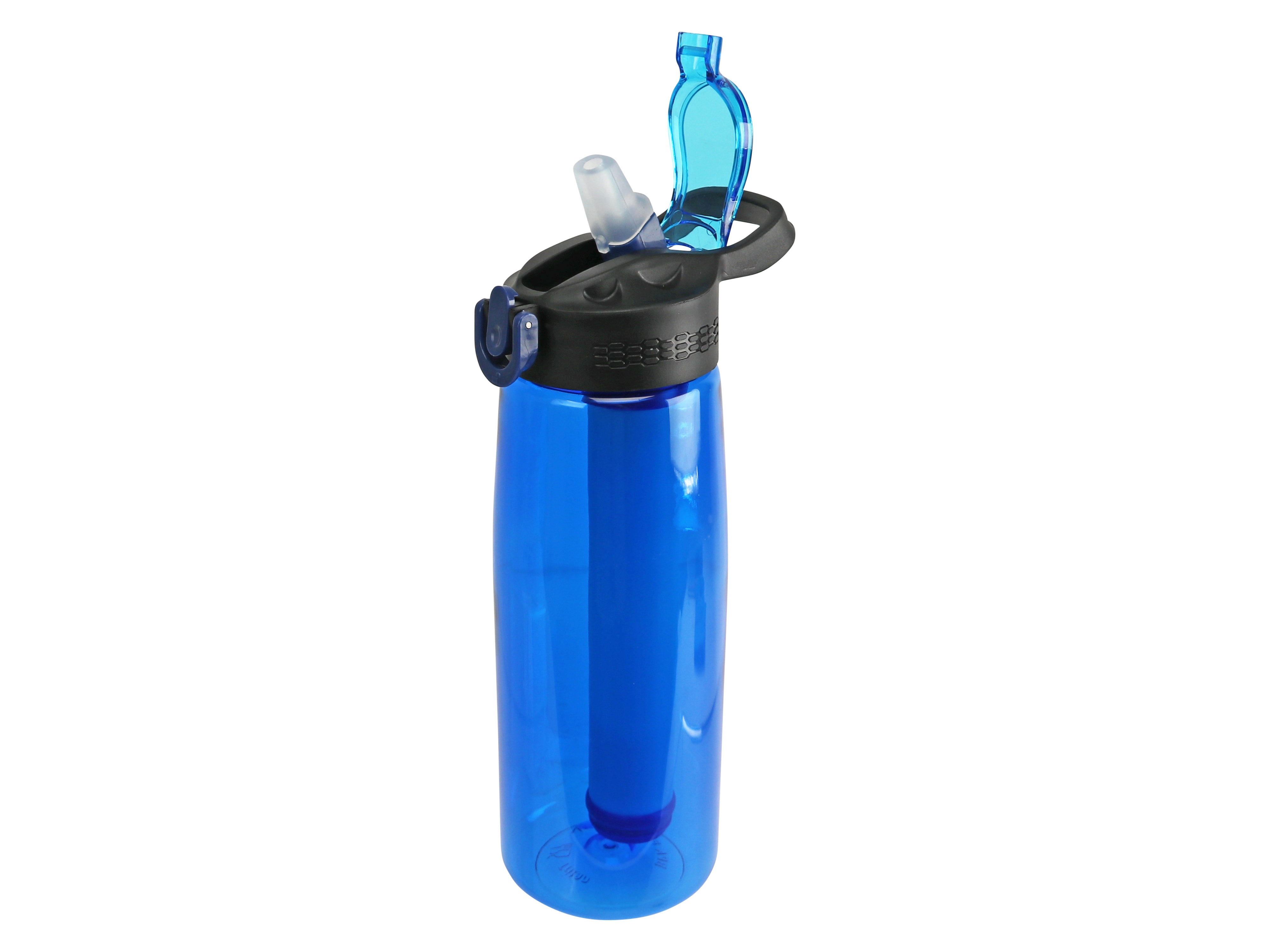 Wasserfilterflasche Tritan, 650ml, blau Wasserfilterflasche Tritan, 650ml, blau
