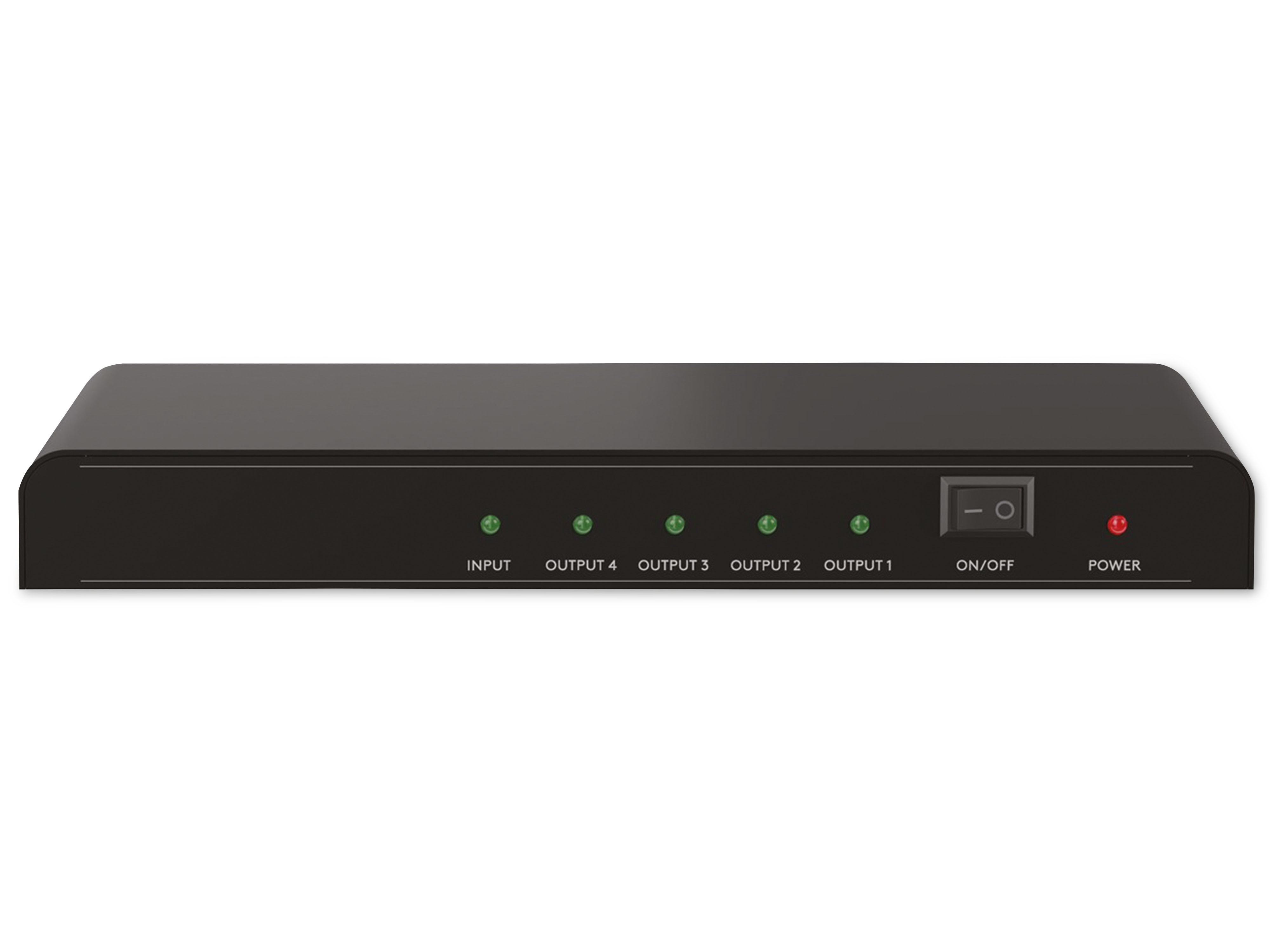 GOOBAY HDMI-Splitter 1 auf 4, 4K, 30 Hz GOOBAY HDMI-Splitter 1 auf 4, 4K, 30 Hz