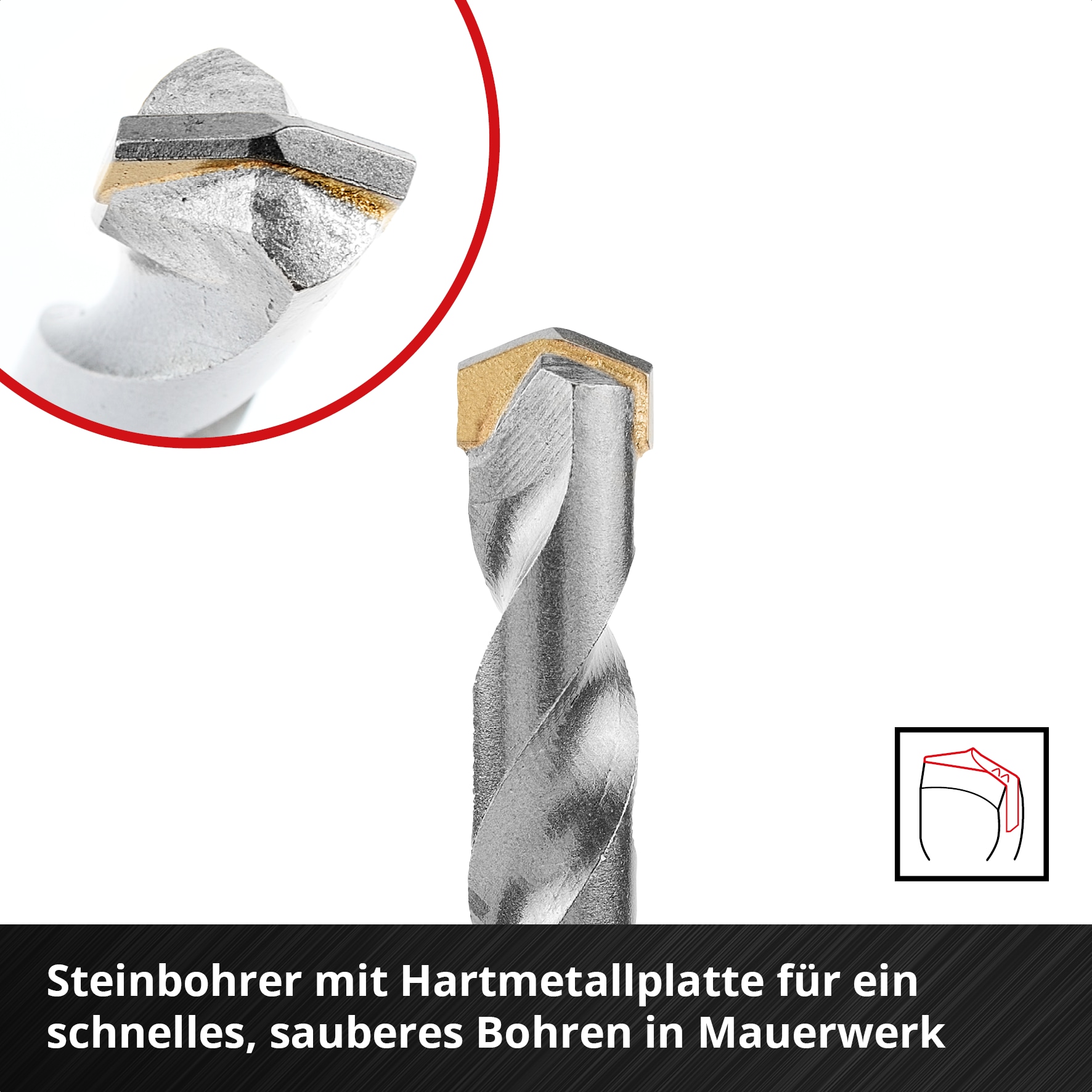 EINHELL Fliesenbohrer-Set, 51410, S-Case, 5-10 mm, 10-teilig EINHELL Fliesenbohrer-Set, 51410, S-Case, 5-10 mm, 10-teilig
