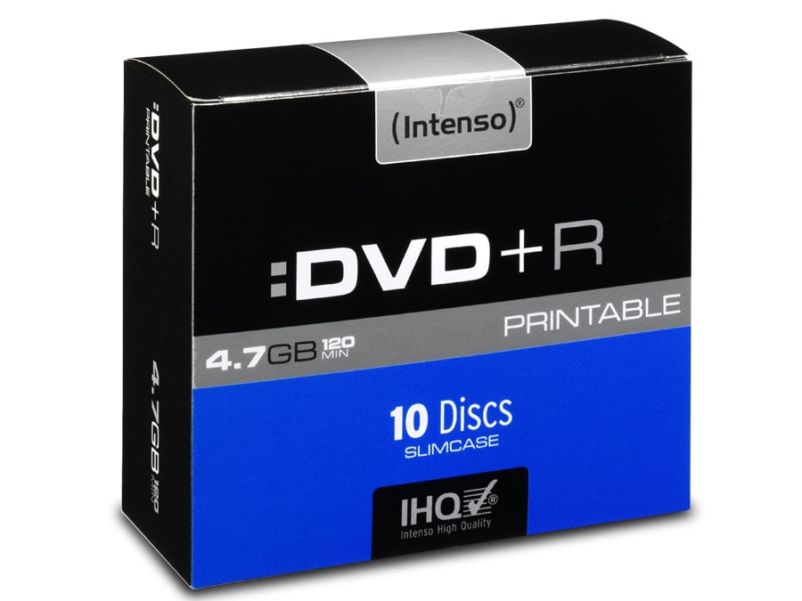 INTENSO DVD+R Slim Case (bedruckbar) INTENSO DVD+R Slim Case (bedruckbar)