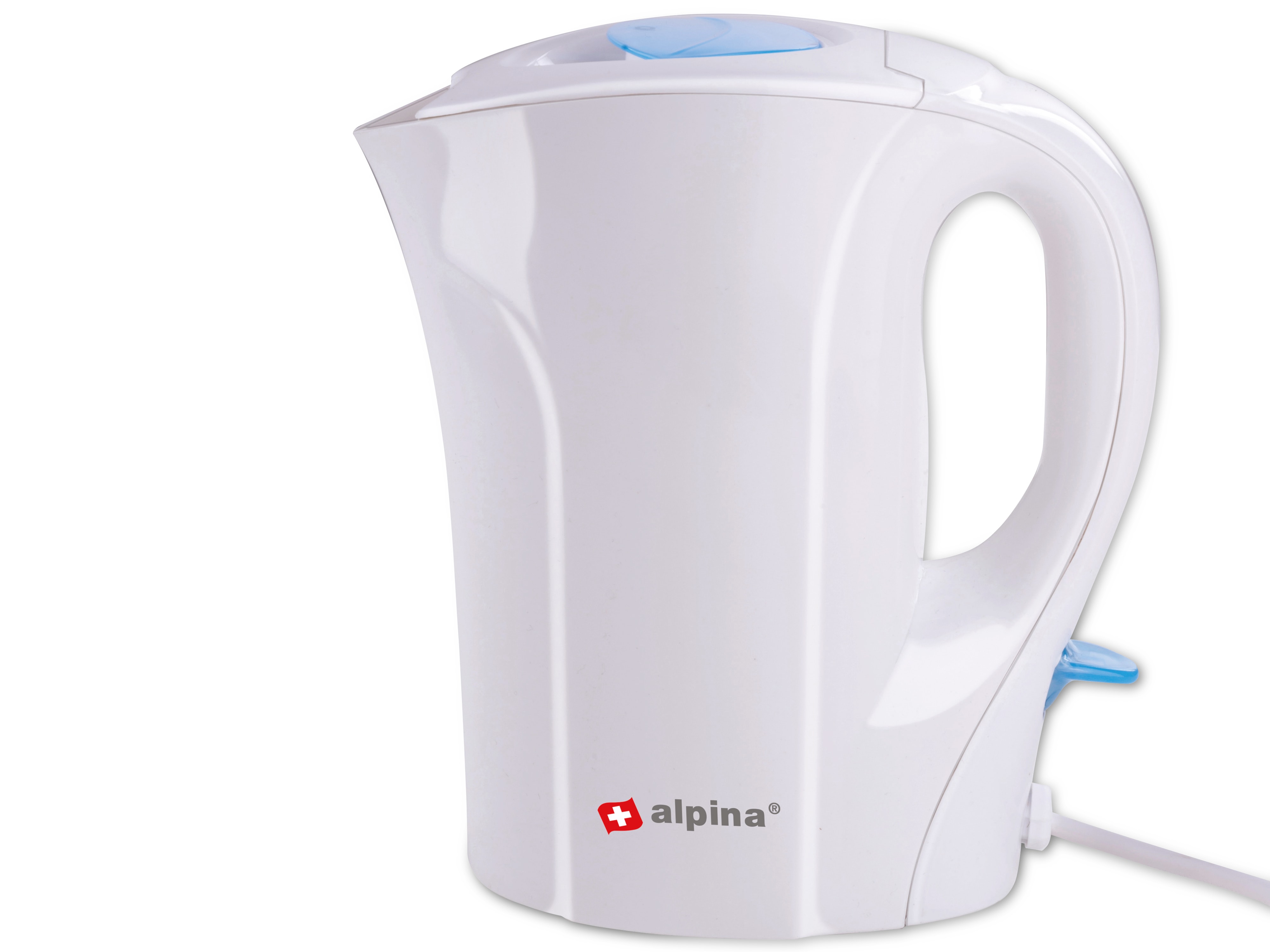 ALPINA Wasserkocher, 1 L, 1000 W, weiß ALPINA Wasserkocher, 1 L, 1000 W, weiß