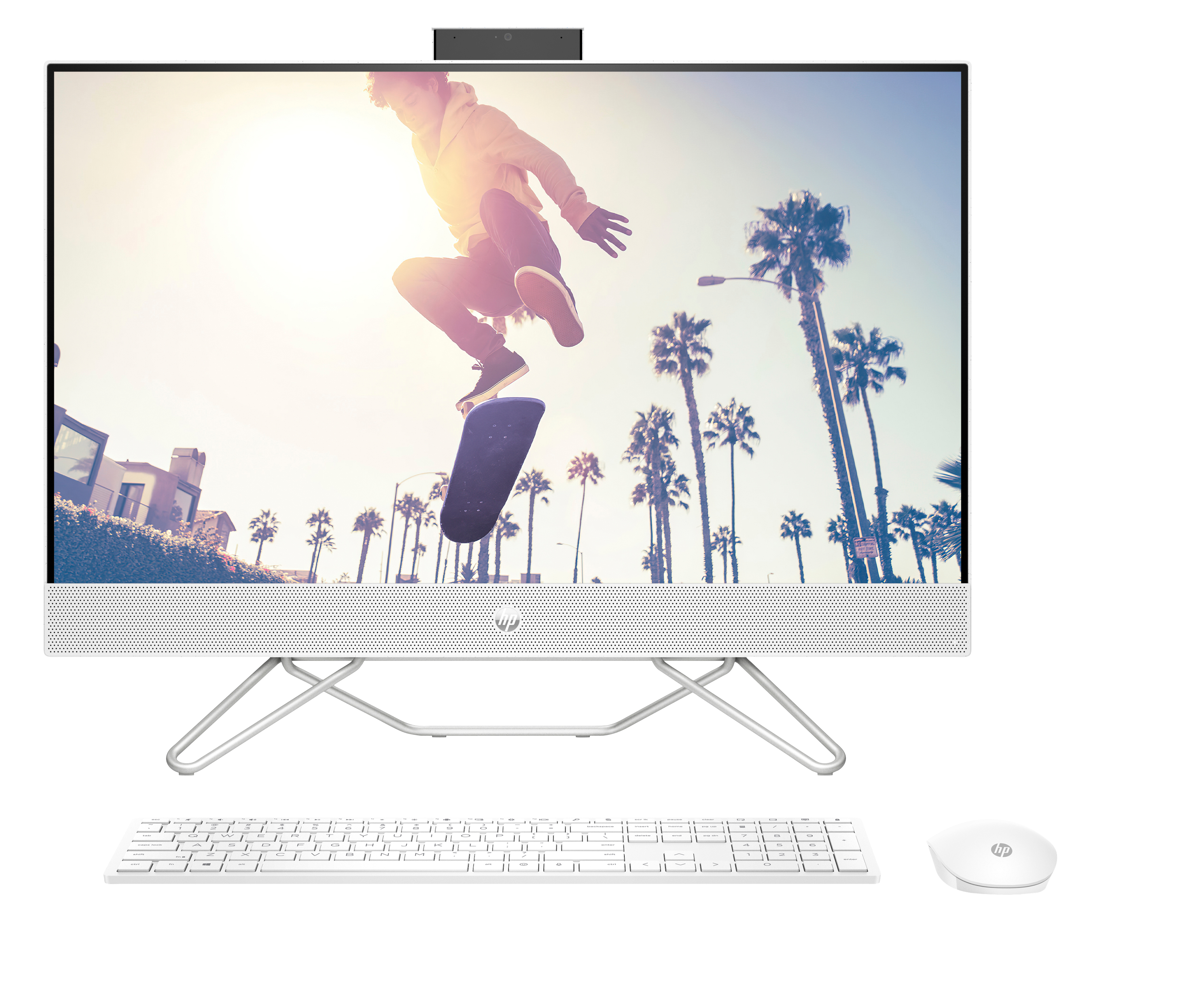 HP All-in-One PC 24-cb1103ng, 60,5 cm (23,8"), FullHD, Intel® Core™ i3 i3-1215U, 8GB DDR4, 256GB SSD, FreeDOS