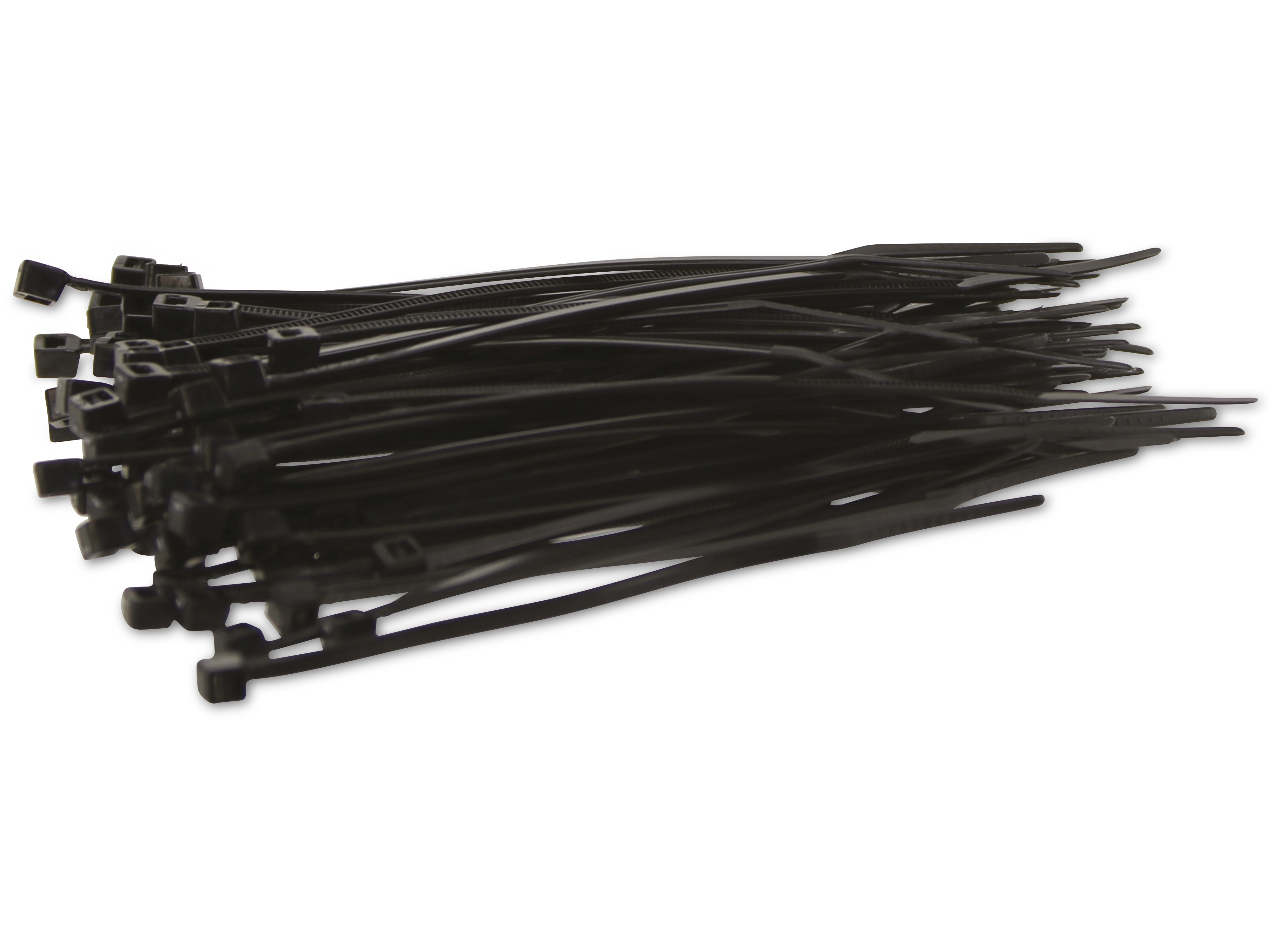KSS Kabelbinder-Sortiment Polyamid 6.6, schwarz, 100x2,5, UV-beständig, 100 Stück KSS Kabelbinder-Sortiment Polyamid 6.6, schwarz, 100x2,5, UV-beständig, 100 Stück
