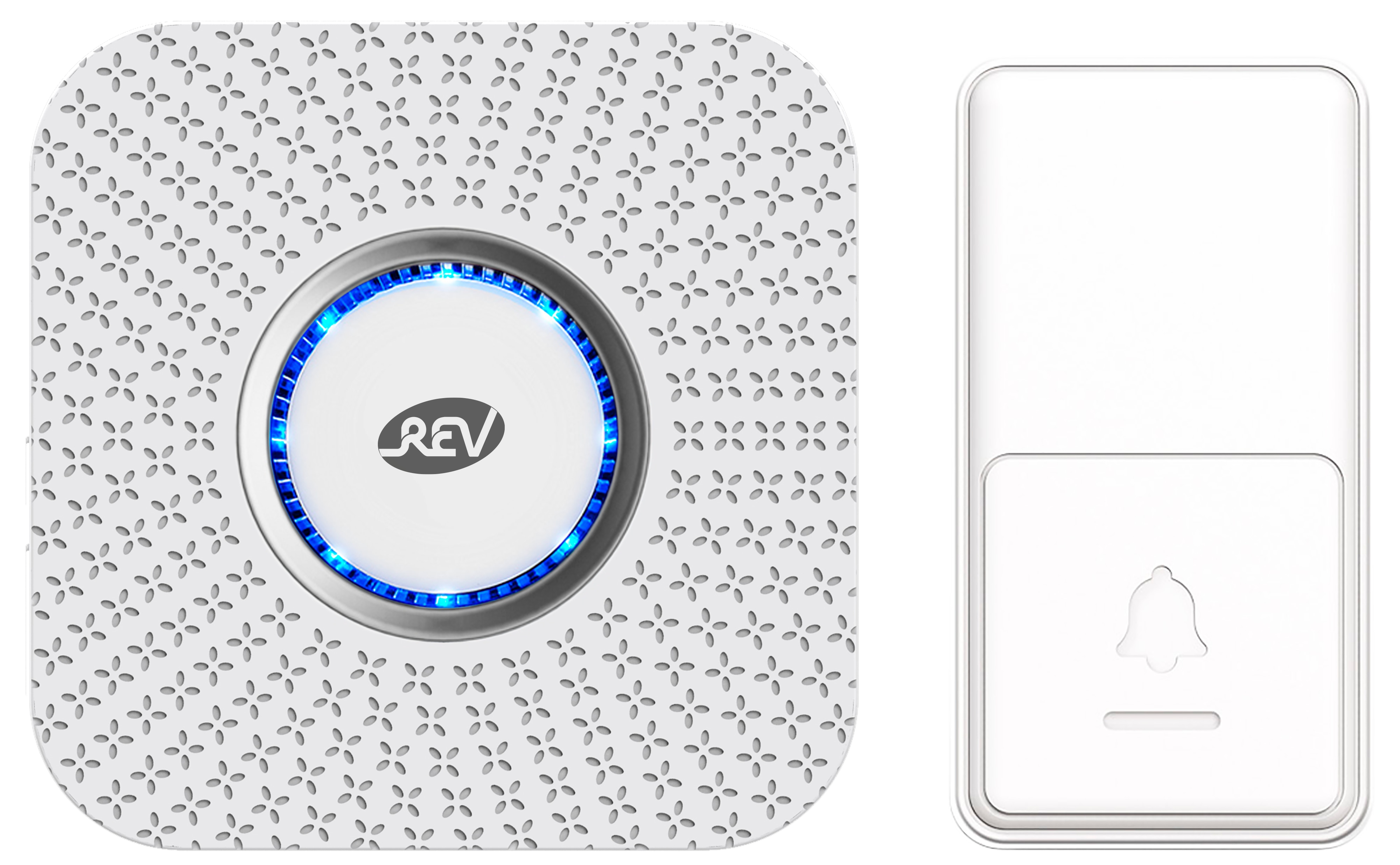 REV Funk-Gong Piezo, weiß REV Funk-Gong Piezo, weiß