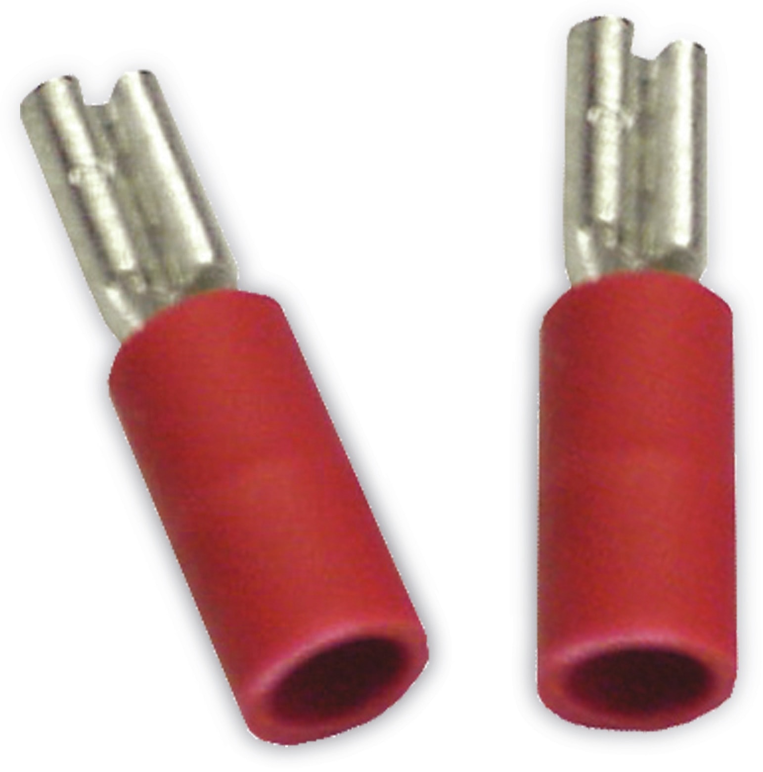 Flachsteckhülsen, 2,8 mm, 1,5 mm², rot, 10 Stück Flachsteckhülsen, 2,8 mm, 1,5 mm², rot, 10 Stück
