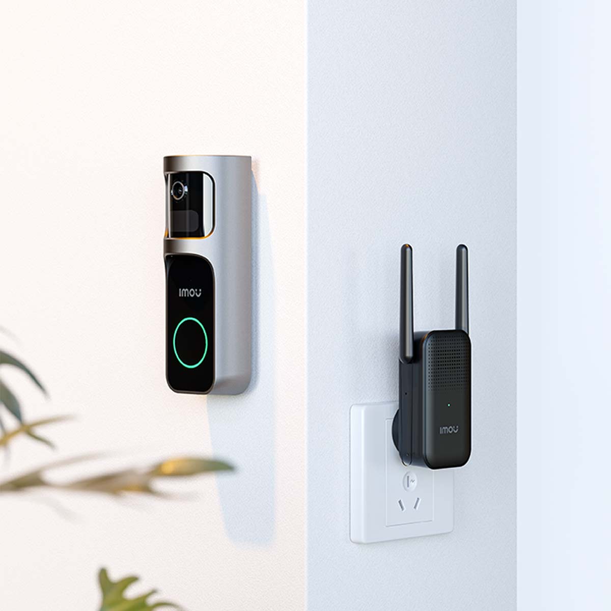 IMOU Türsprechanlage Doorbell 2S Kit, Außen, schwarz IMOU Türsprechanlage Doorbell 2S Kit, Außen, schwarz