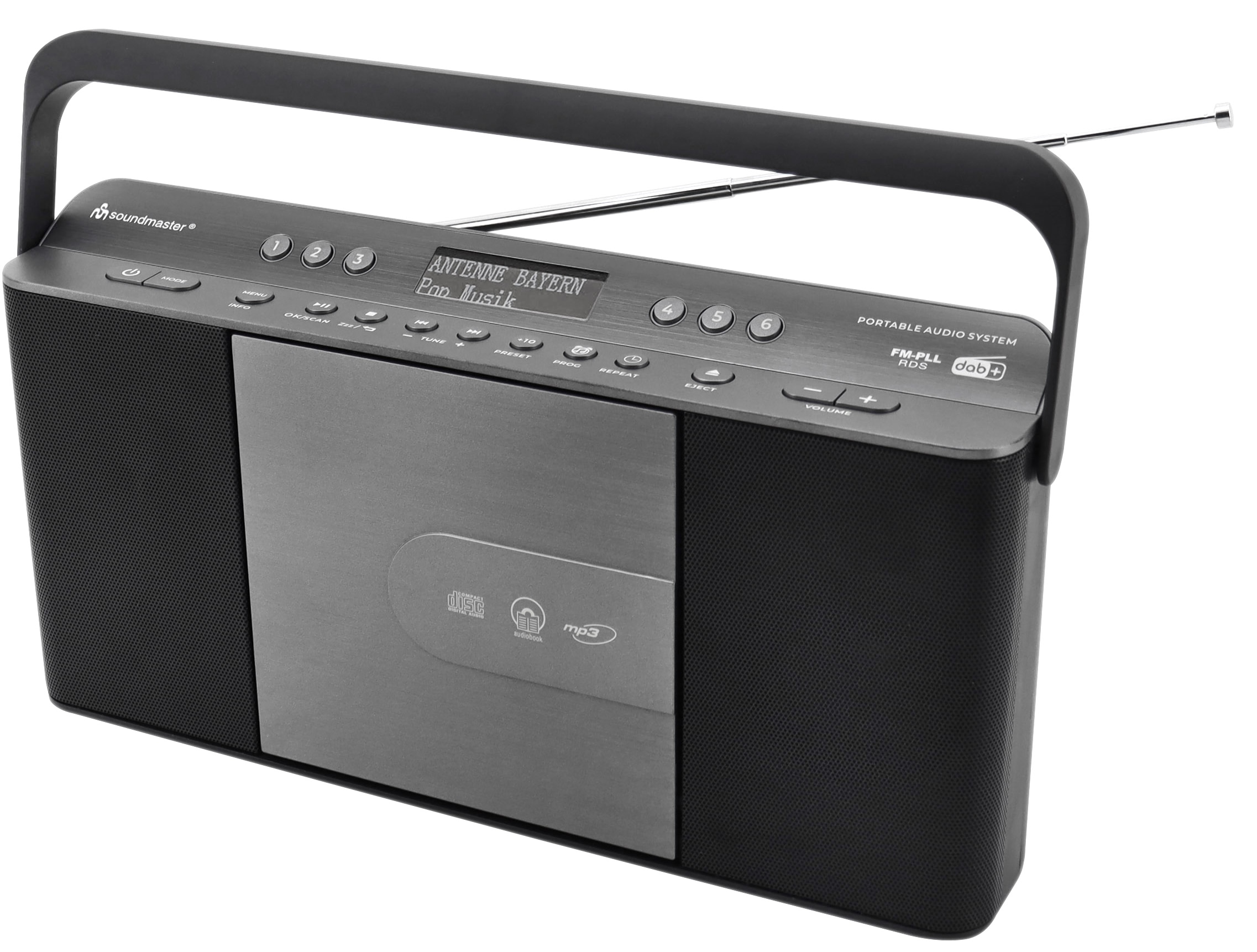 SOUNDMASTER DAB+/UKW Radio RCD1870SW, mit CD-Player SOUNDMASTER DAB+/UKW Radio RCD1870SW, mit CD-Player