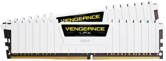 CORSAIR Arbeitsspeicher Vengeance LPX CMK32GX4M2E3200C16W 2x 16GB