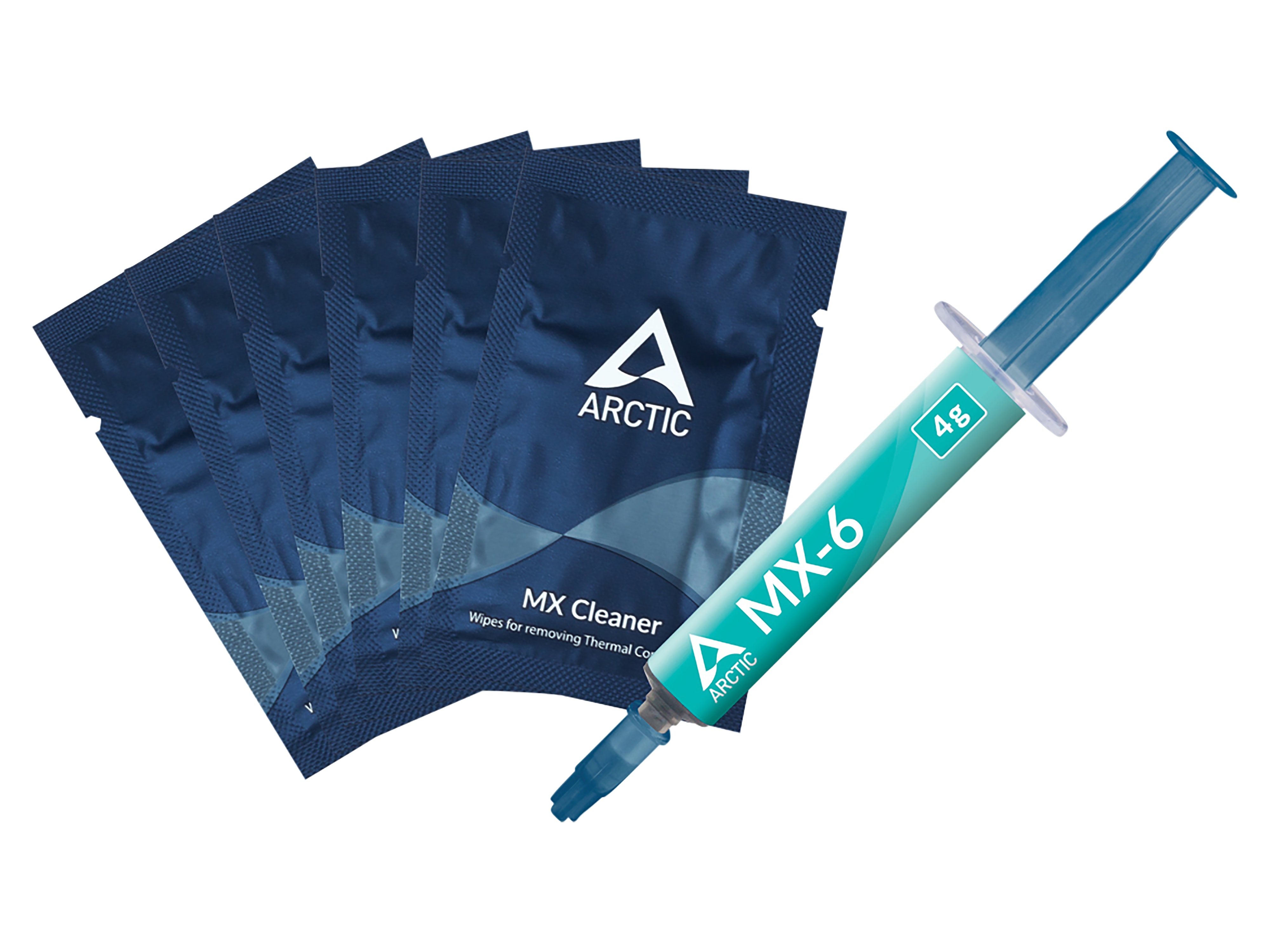 ARCTIC Wärmeleitpaste MX-6 4g + 6x MX Cleaner