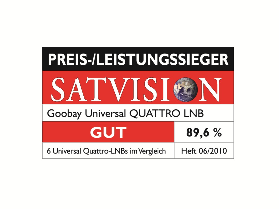GOOBAY Universal Quatro-LNB GOOBAY Universal Quatro-LNB