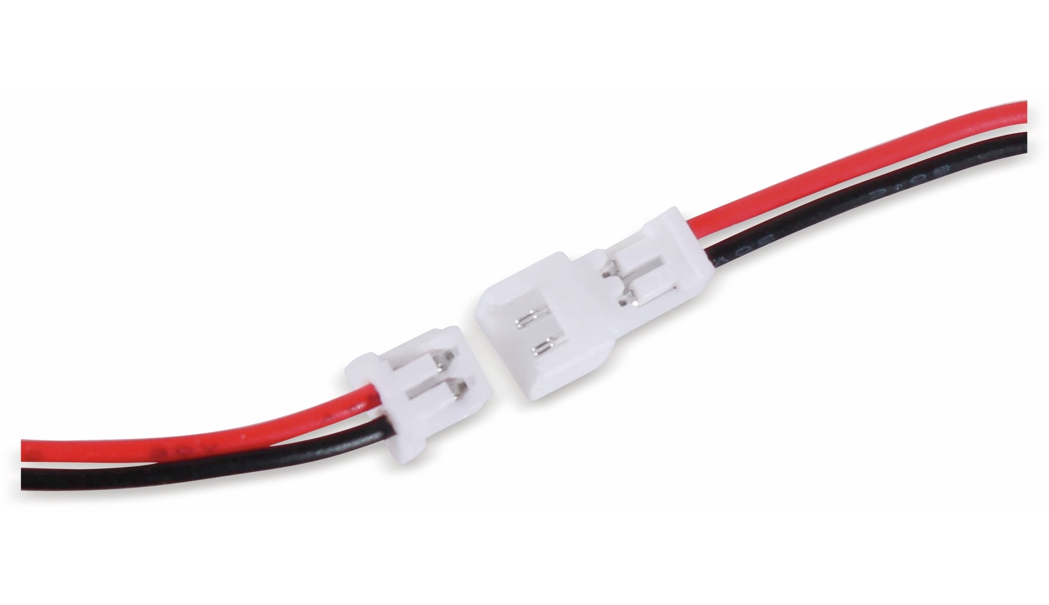Steckverbinder-Set, 2-polig GH 1,25-2Pin, mit je 10 cm Kabel Steckverbinder-Set, 2-polig PH 1,25-2Pin, mit je 10 cm Kabel