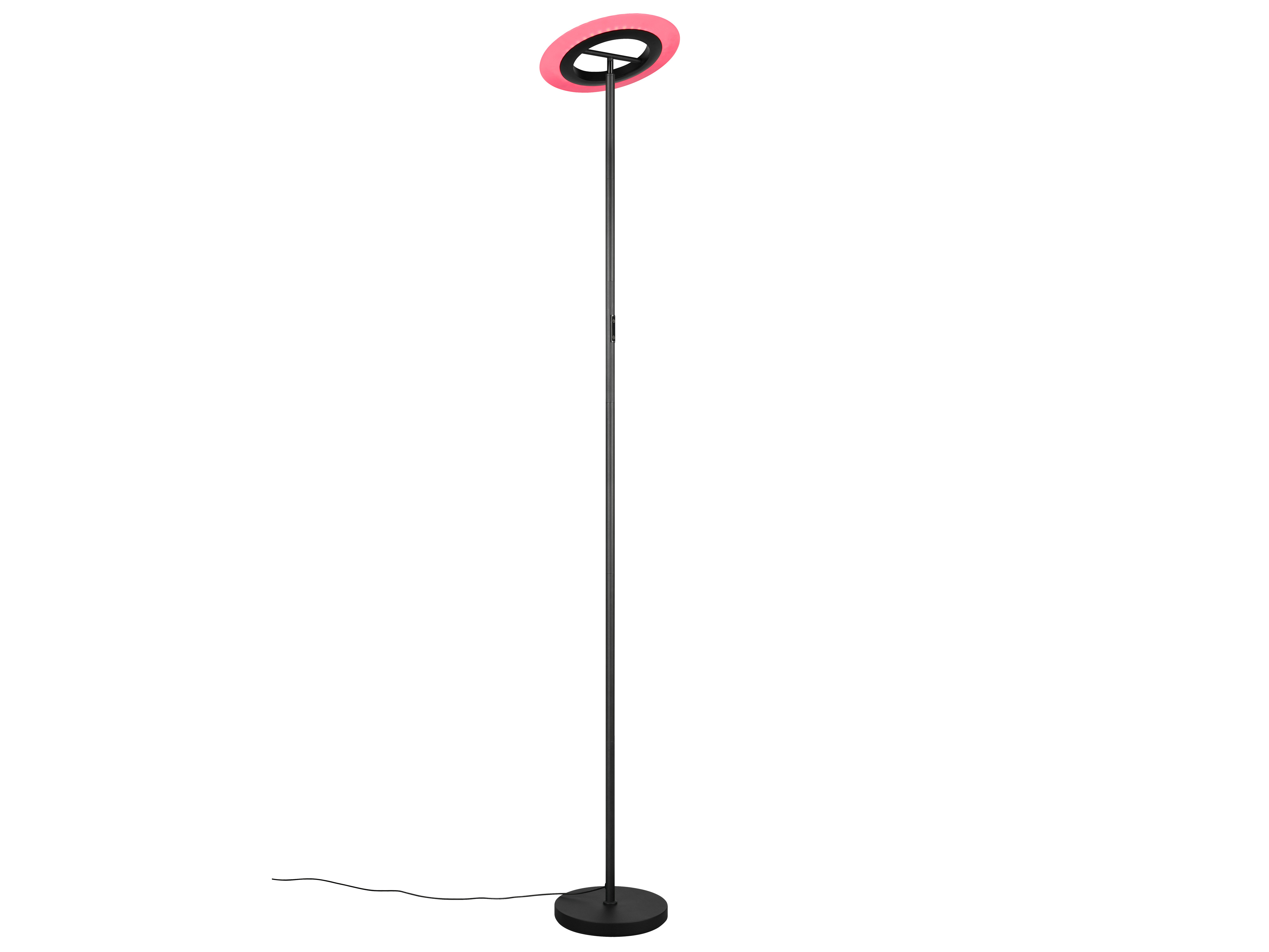 REALITY LED-Stehleuchte Samba R43411132, 16,5W, 2700... 6500K, 1900lm, CCT, RGB, IP20, schwarz REALITY LED-Stehleuchte Samba R43411132, 16,5W, 2700... 6500K, 1900lm, CCT, RGB, IP20, schwarz