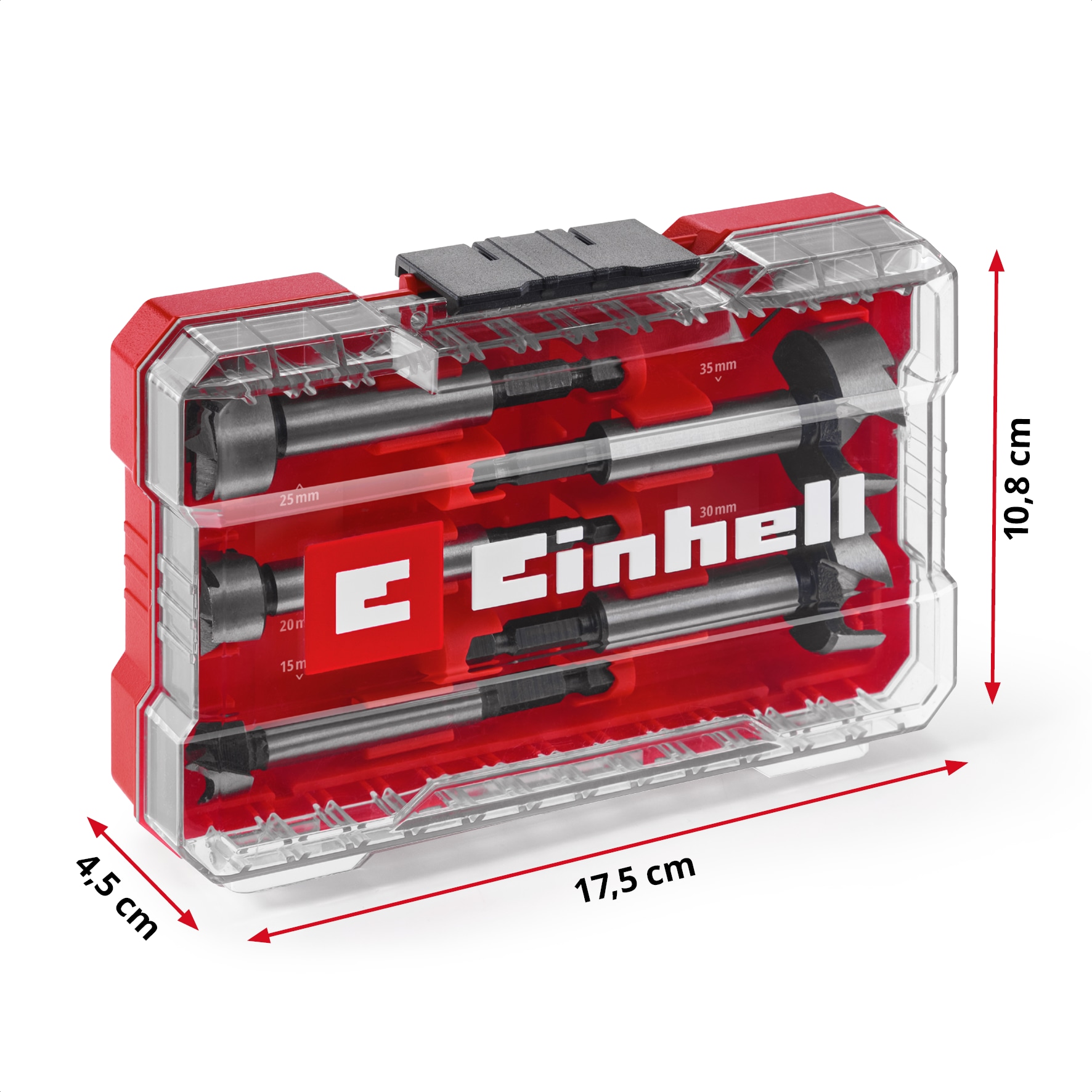 EINHELL Forstnerbohrer-Set, 706003, M-Case, 5-teilig EINHELL Forstnerbohrer-Set, 706003, M-Case, 5-teilig