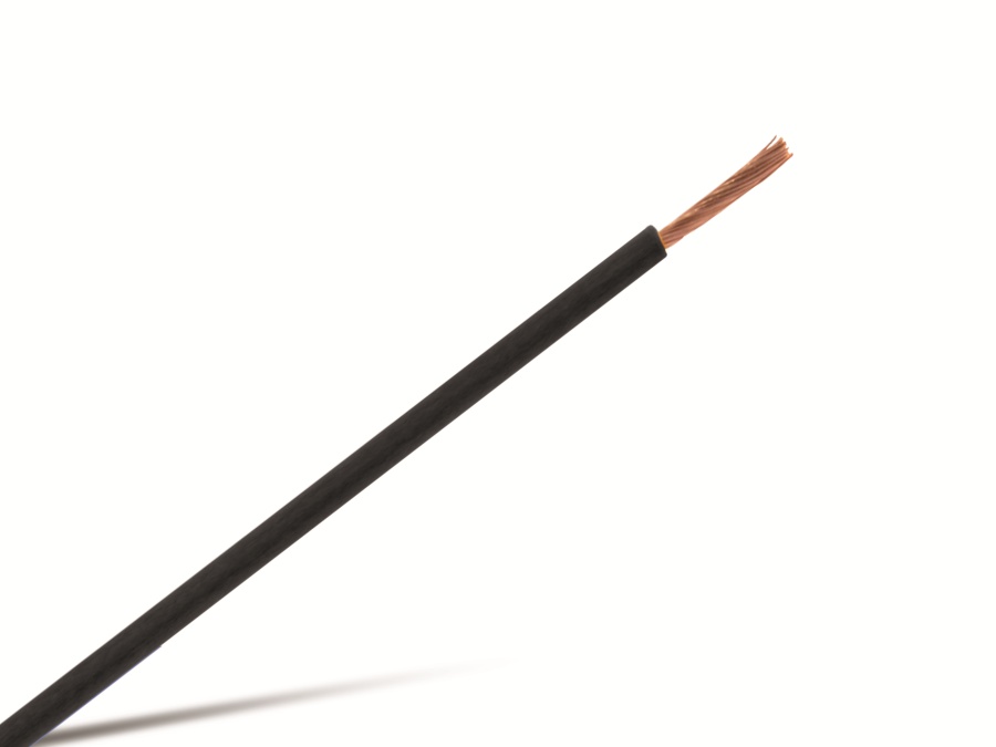 RAUTRONIC Litze H07V-K 2,5 mm², 10 m, schwarz