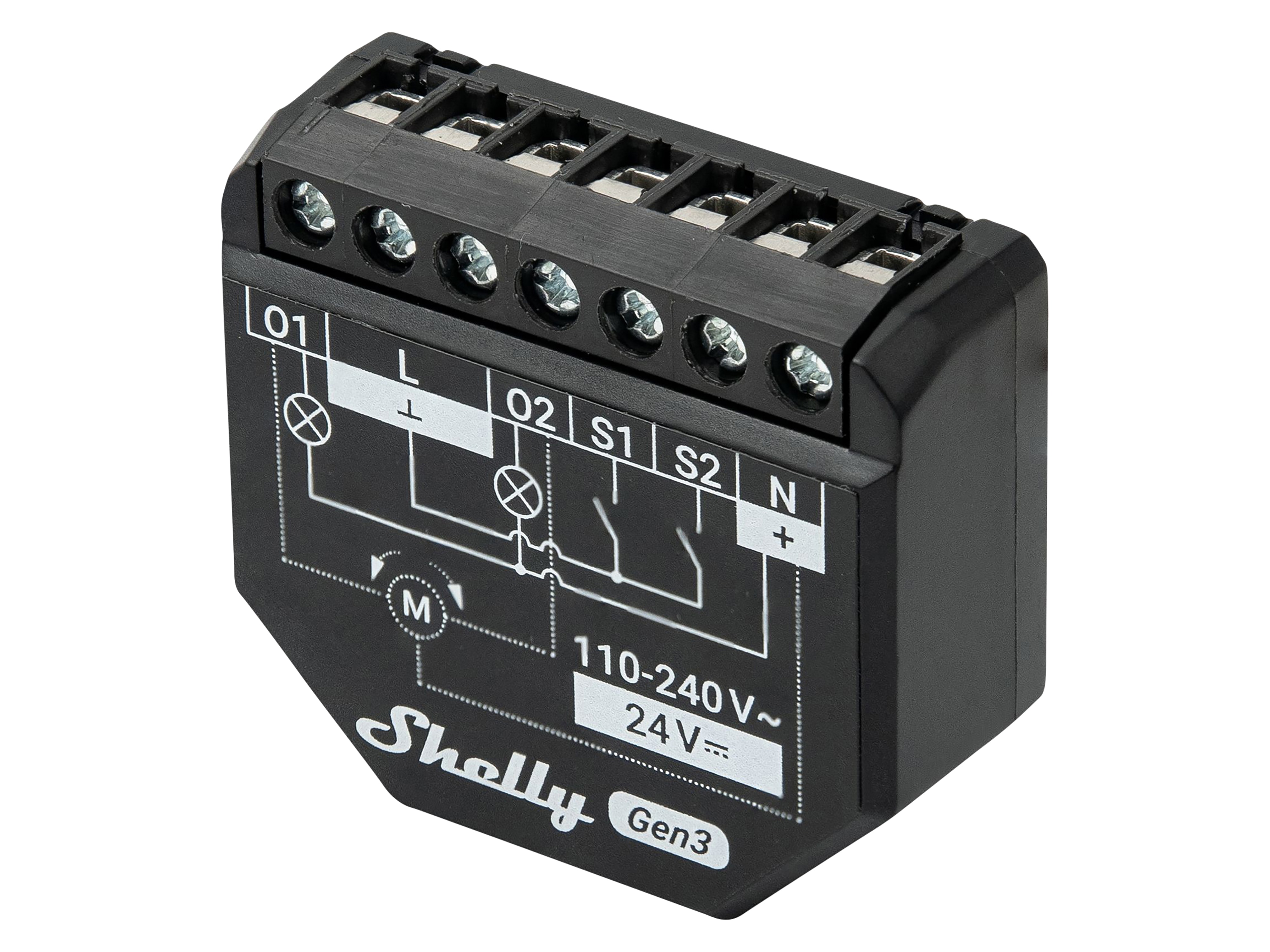 SHELLY WLAN-Schaltaktor 2PM Gen3, 2 Kanal, Bluetooth SHELLY WLAN-Schaltaktor 2PM Gen3, 2 Kanal, Bluetooth